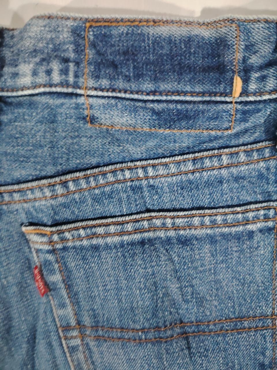 Big John VINTAGE Big John "Big-Washing" Flare Denim – Made in Japan Size US 28 / EU 44 - 4 Thumbnail