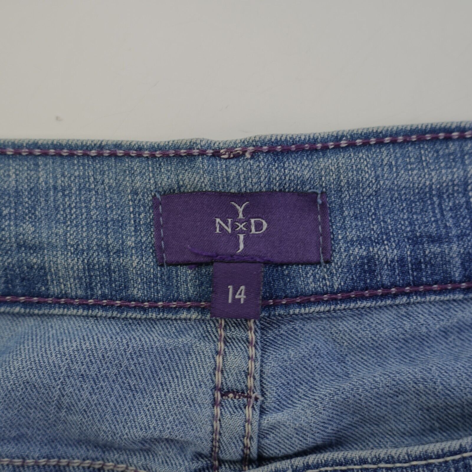 NYDJ NYDJ Not Your Daughters Jeans Blue Denim Size 14 6/28 High R Size 36" / US 14 / IT 50 - 6 Thumbnail