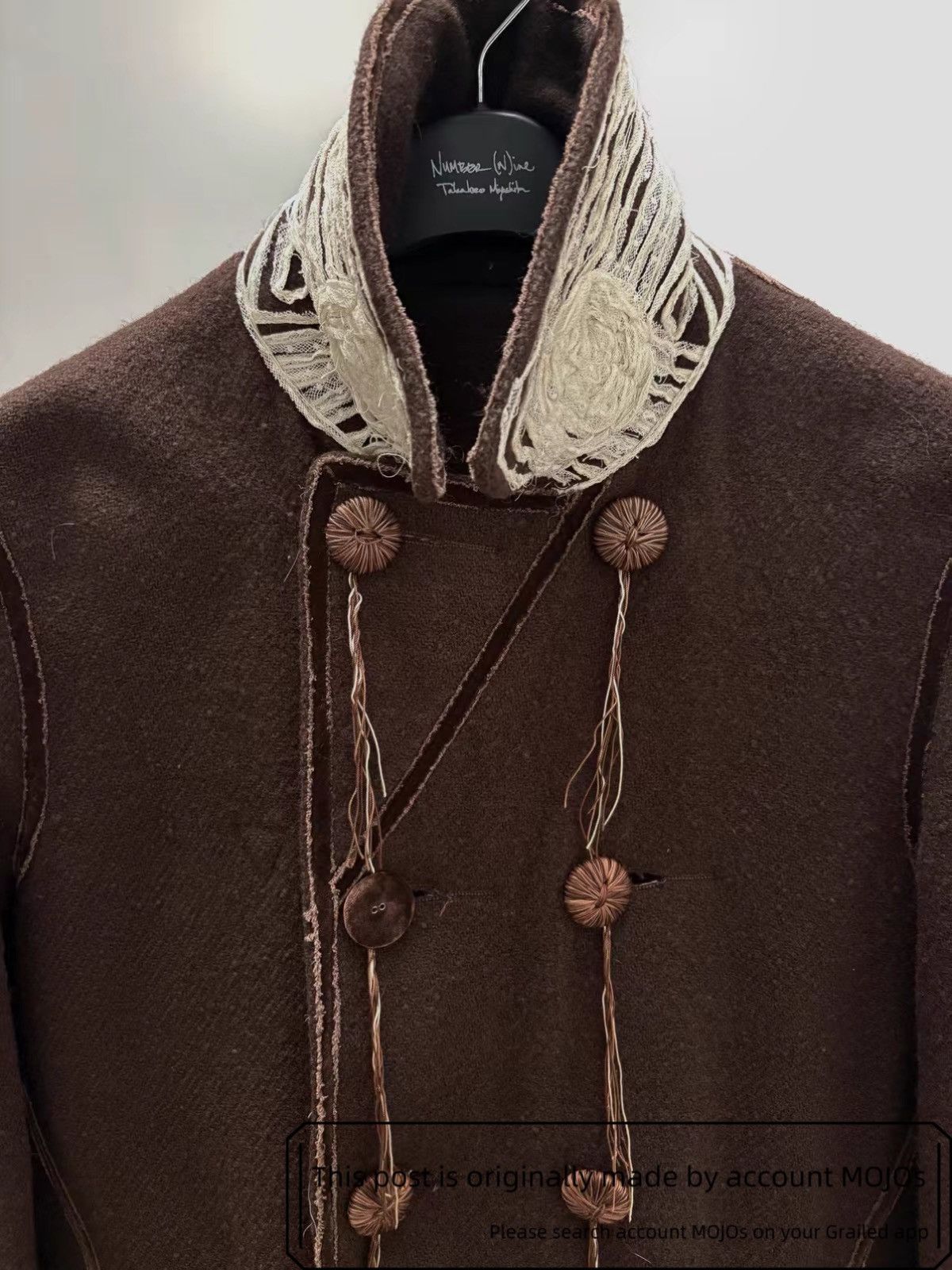 Number (N)ine Sz 2 Number Nine 09AW A Closed Feeling Napoleon Jacket mojos Size US M / EU 48-50 / 2 - 5 Thumbnail