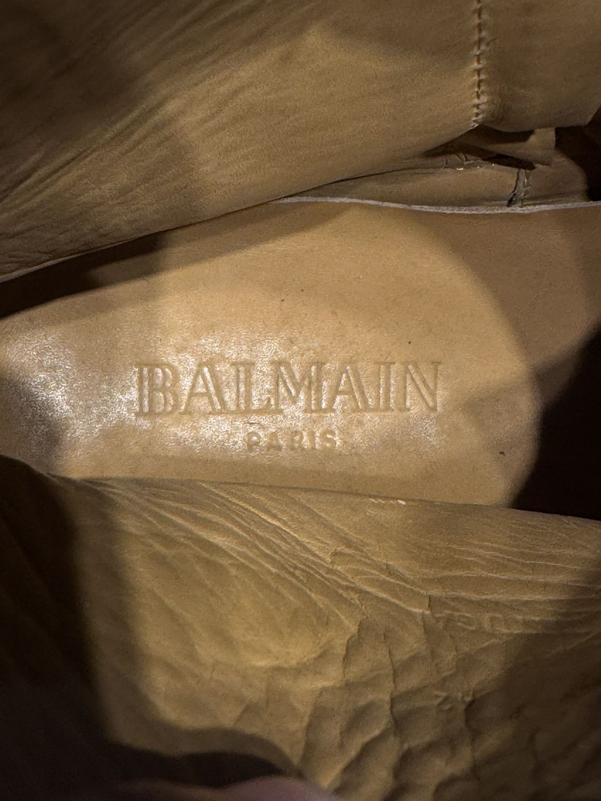 Balmain Balmain Homme SS11 Homme ( Decarnin Era ) Belt Boots Size US 8.5 / EU 41-42 - 10 Thumbnail
