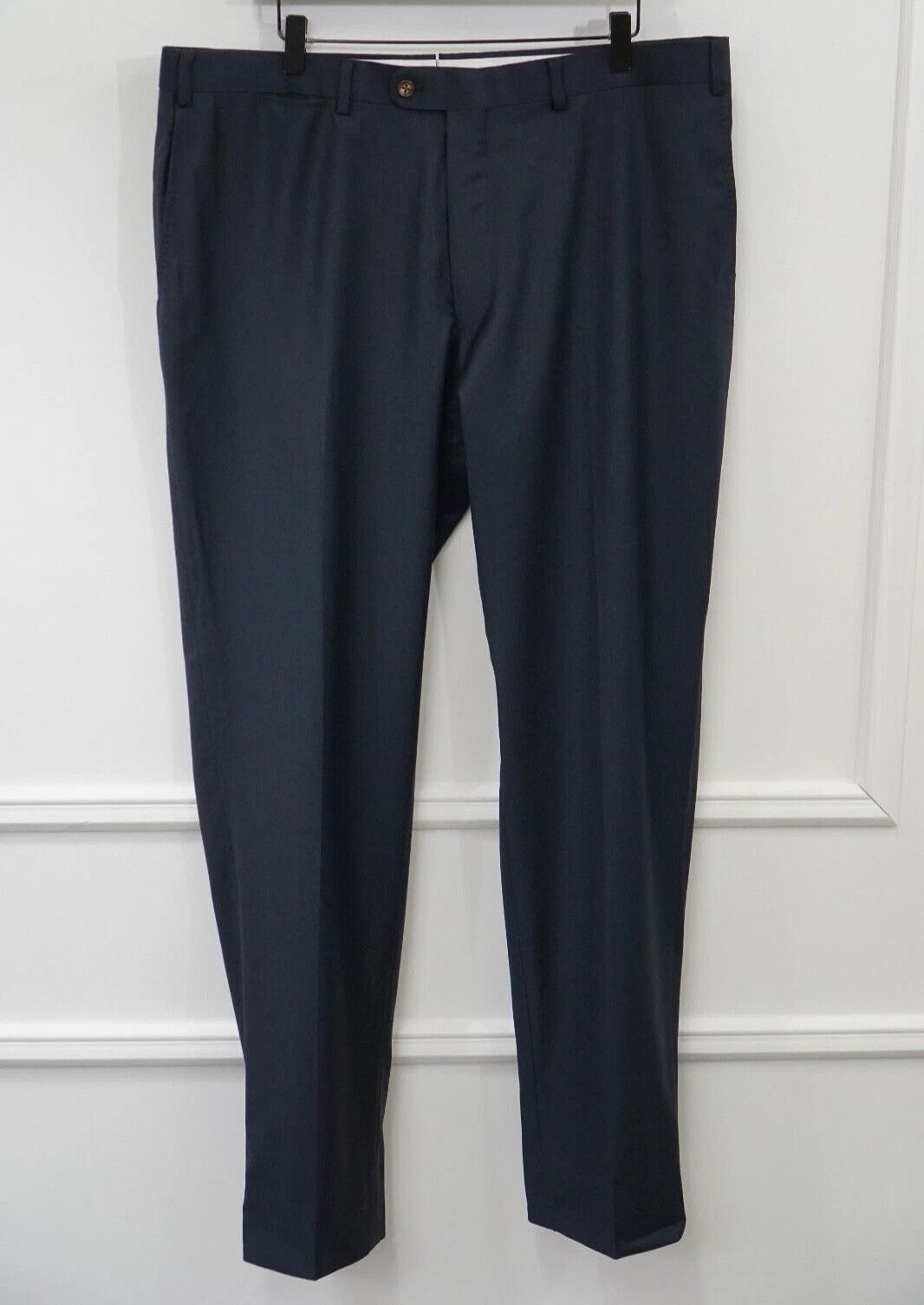 Suitsupply Men Suitsupply 3 Piece Suit Lazio Navy Vitale Barberis US46S Size 46S - 7 Thumbnail