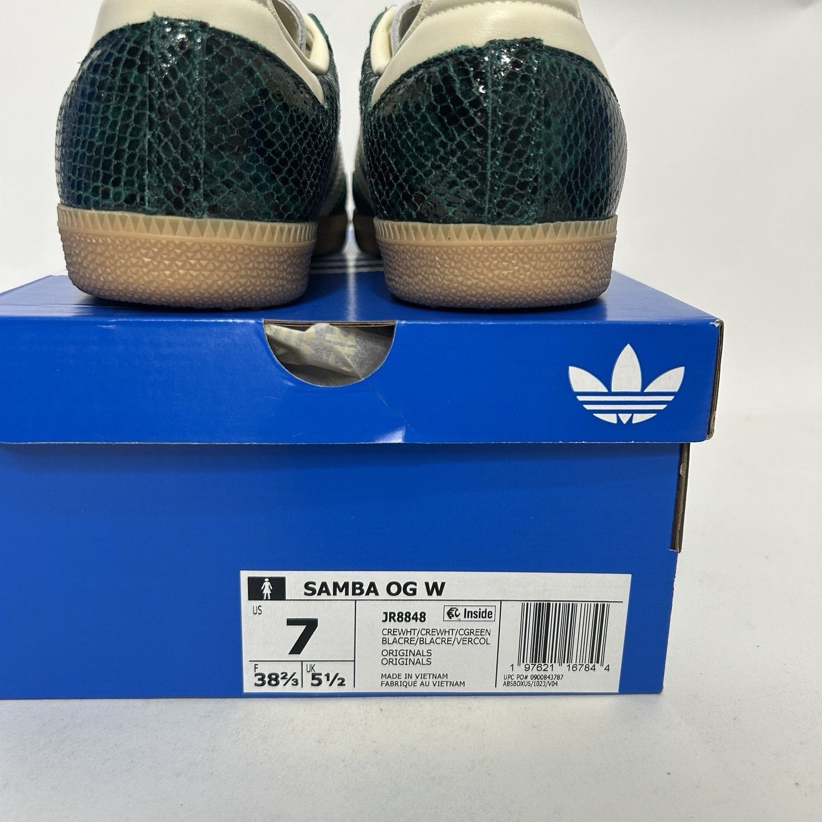 Adidas adidas Samba OG Snakeskin Pack - “Collegiate Green” JR8848 Size US 7 / IT 37 - 5 Thumbnail