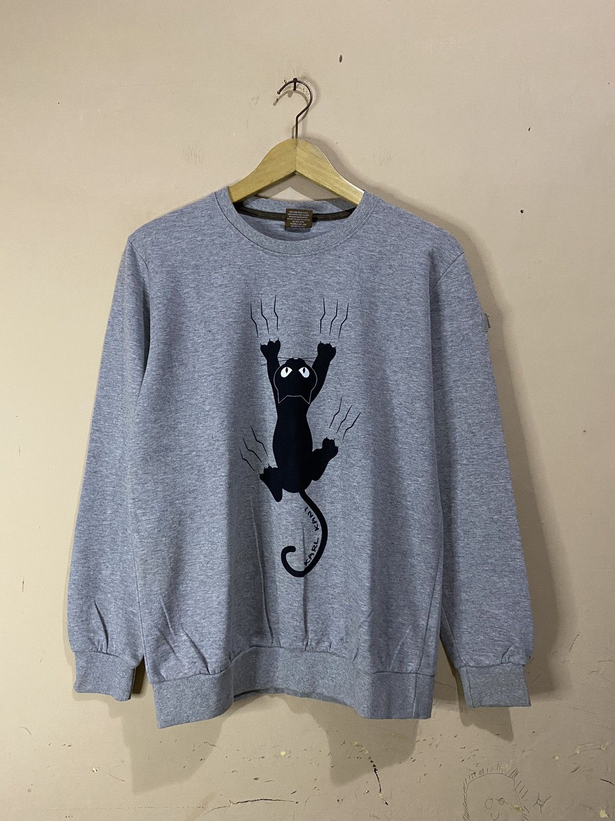 Ecko Unltd. × Fubu × Karl Kani Vintage Karl Kani Cat Logo Sweatshirt Size US M / EU 48-50 / 2 - 1 Thumbnail
