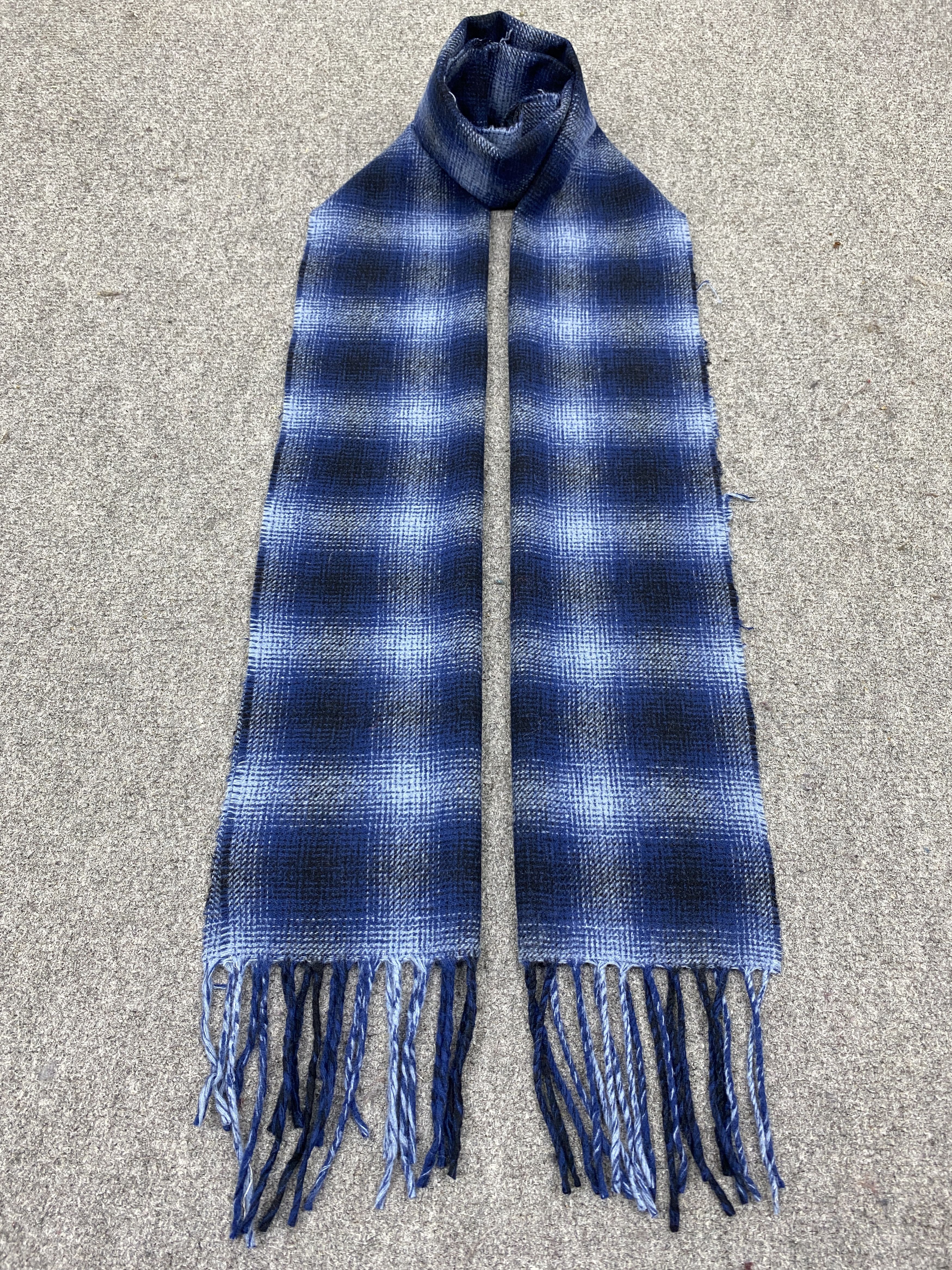 Japanese Brand Japanese Brand Shadowplaid Scarf / Muffler / Neckwear SC0319 Size ONE SIZE - 1 Thumbnail