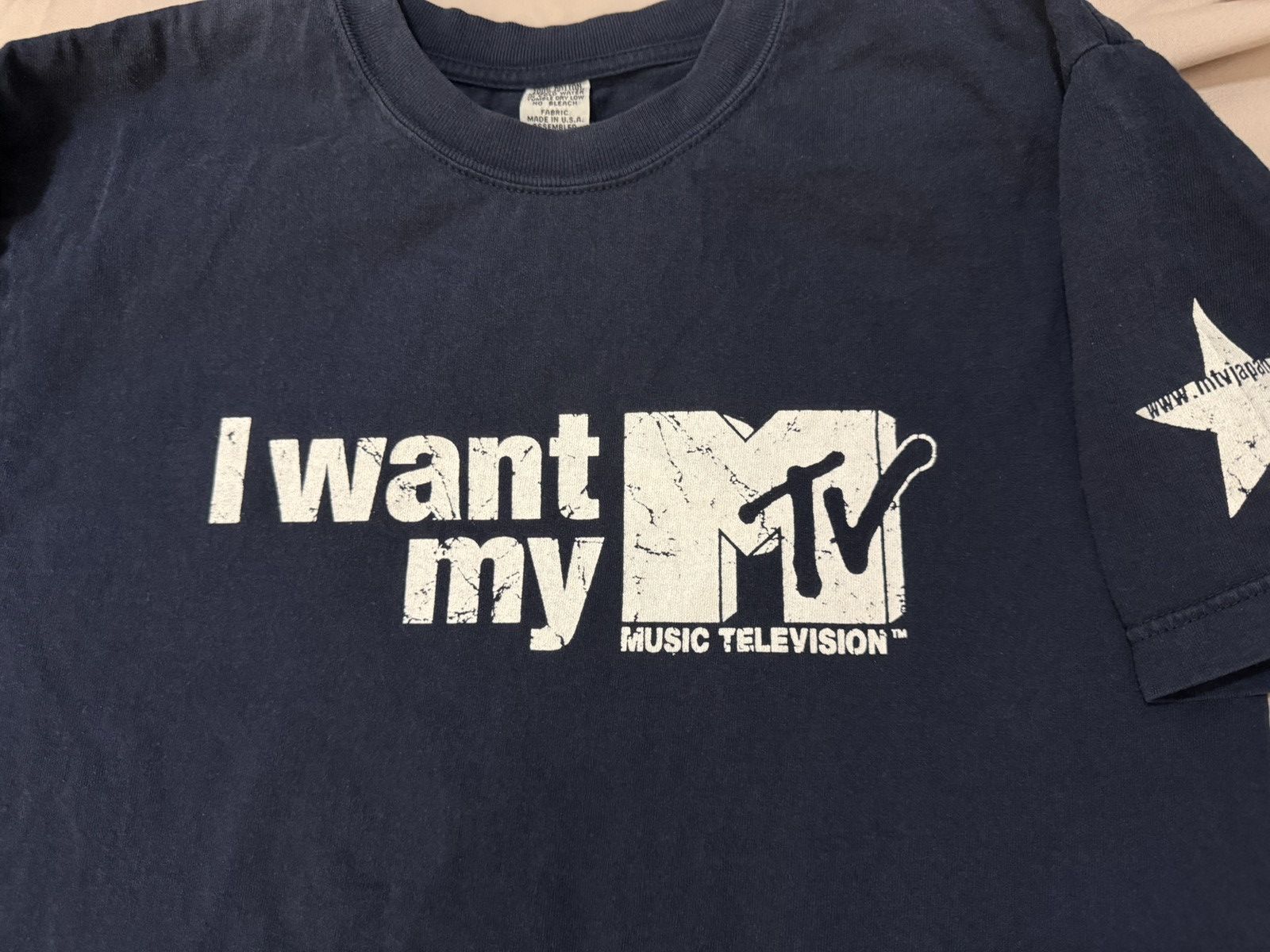 Vintage Vintage 2000s MTV Japan I want my MTV T Shirt Size US M / EU 48-50 / 2 - 3 Thumbnail