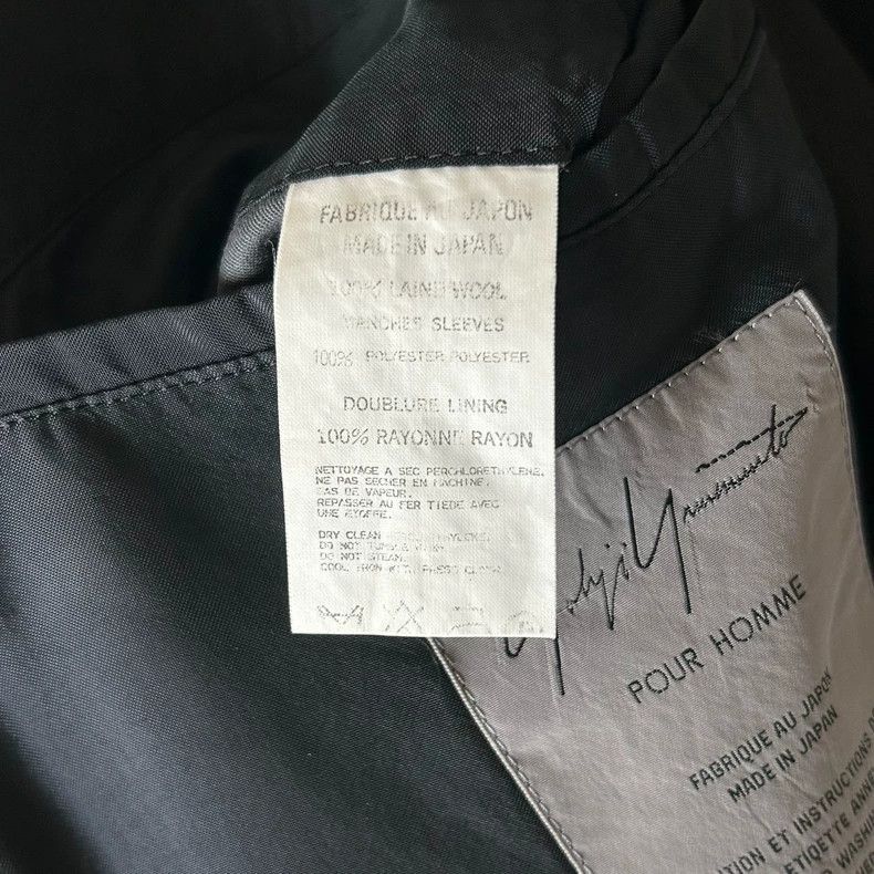 Yohji Yamamoto Stylish Yohji Yamamoto Sports Blazer-2505 Size US S / EU 44-46 / 1 - 8 Thumbnail