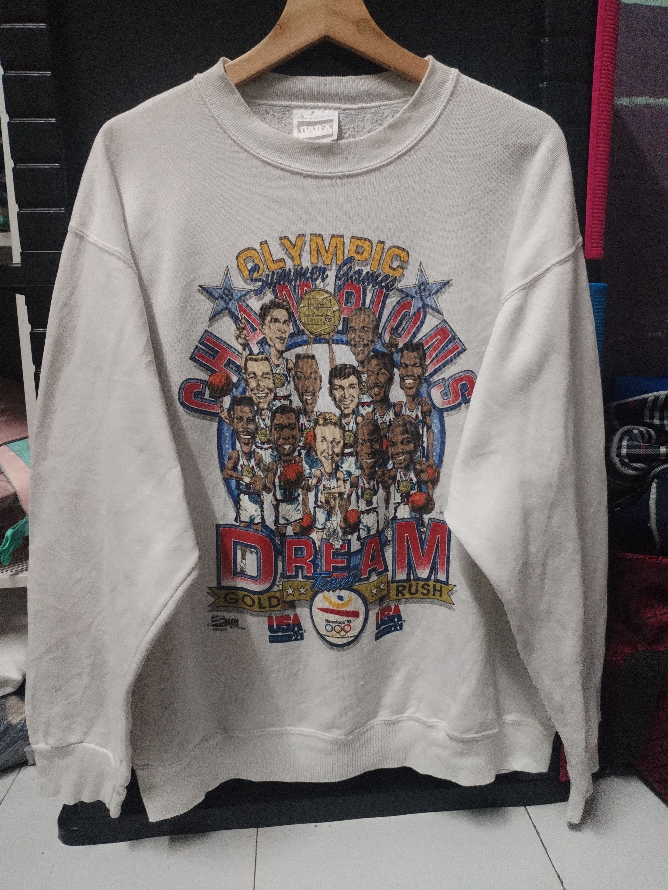 Vintage VINTAGE 1992 VINTAGE OLYMPIC SUMMER GAMES VERY RARE Size US L / EU 52-54 / 3 - 1 Thumbnail