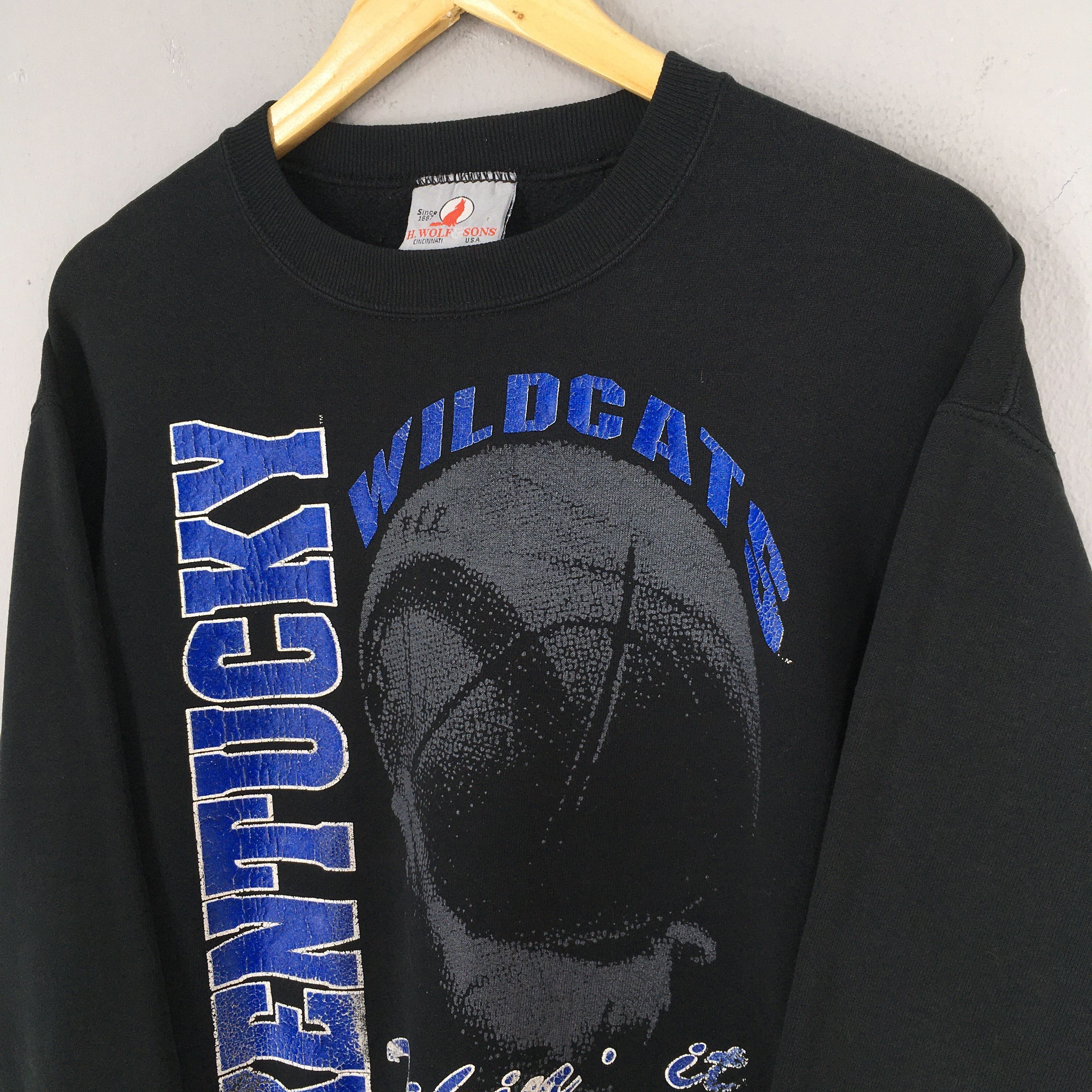 NCAA × Vintage Vintage Kentucky Wildcats NCAA Sweatshirt Medium Size US M / EU 48-50 / 2 - 3 Thumbnail