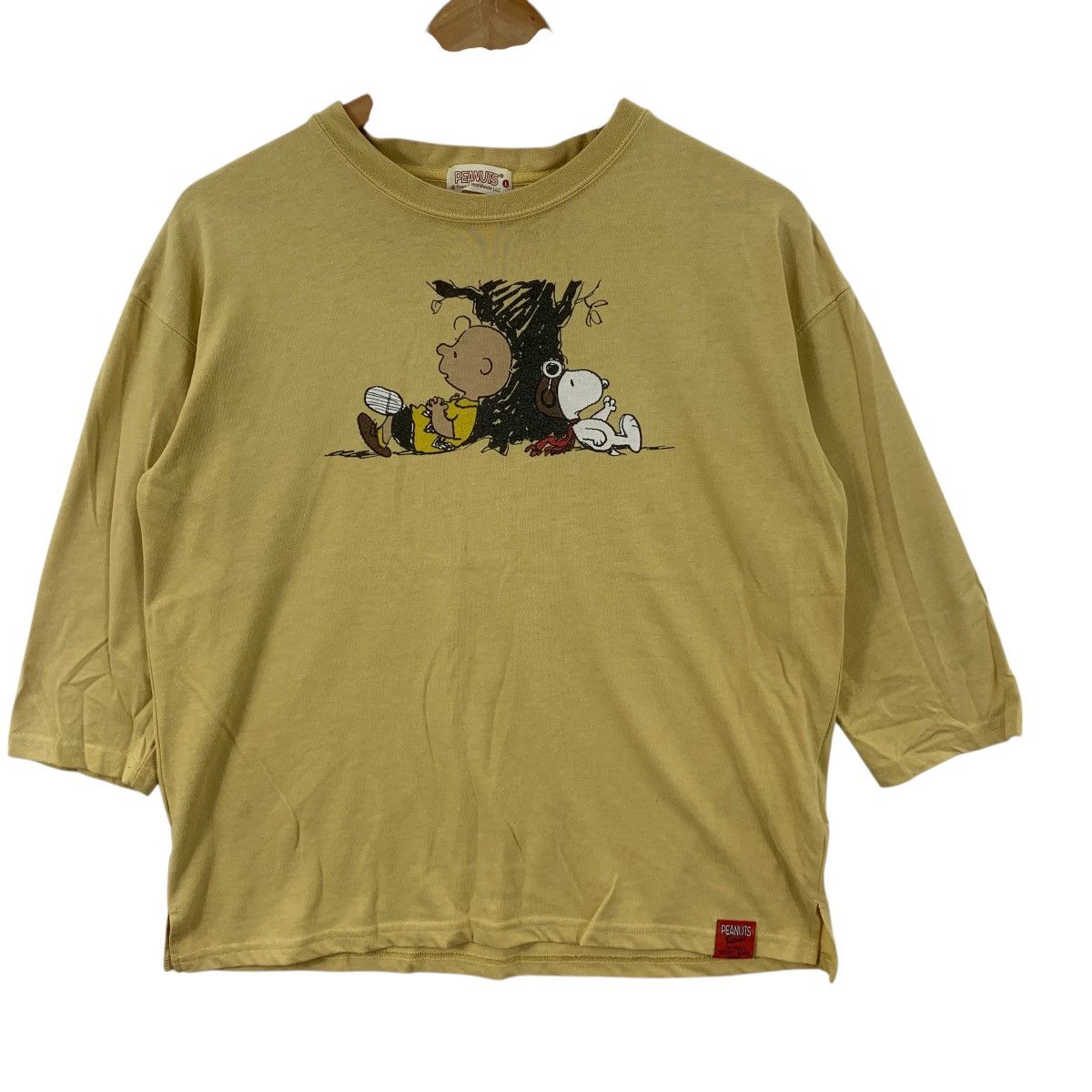 Peanuts Vintage PEANUTS SNOOPY WOODSTOCK Comic Strip Baggy Tee Size L / US 10 / IT 46 - 6 Thumbnail