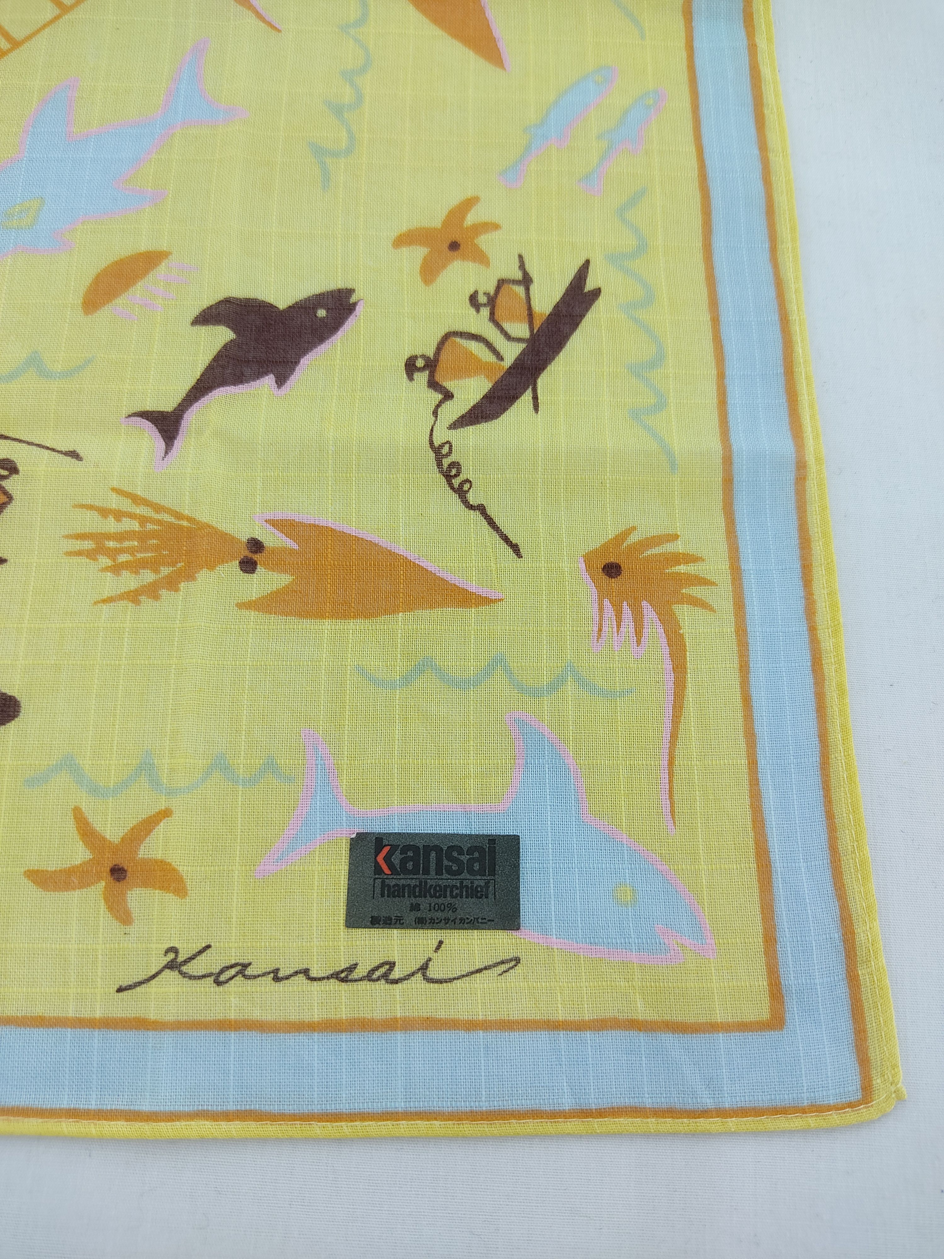 Kansai Yamamoto Kansai Yamamoto Handkerchief / Neckwear / Bandana Size ONE SIZE - 4 Thumbnail