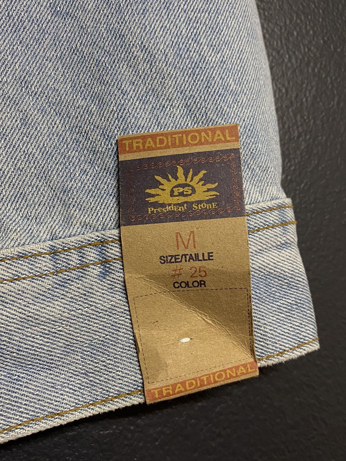 Vintage Men's Y2K Light Wash Denim Jacket Size US M / EU 48-50 / 2 - 8 Thumbnail