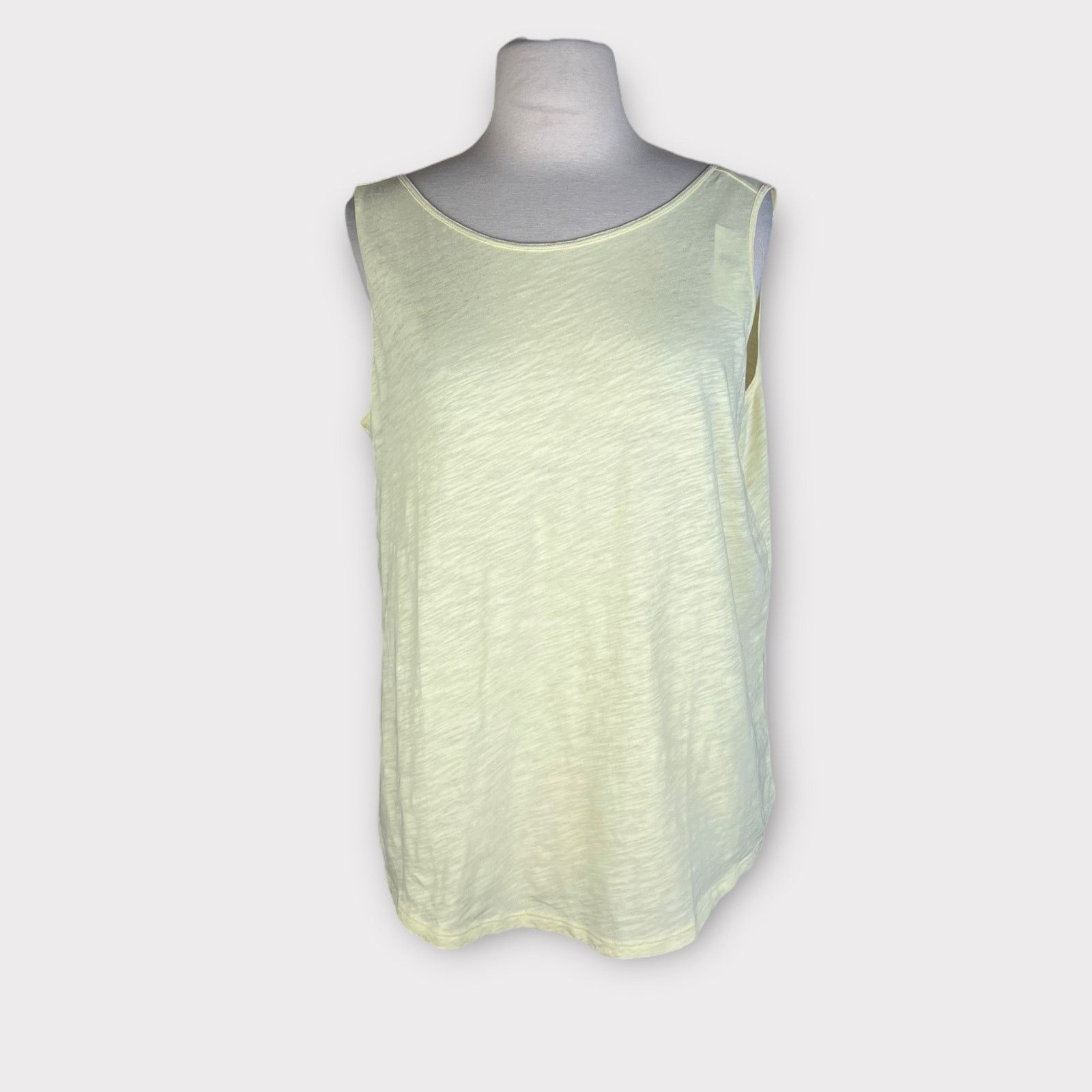 Ann Taylor Ann Taylor LOFT | Vintage Women Yellow Tie Back Tank Top Size M / US 6-8 / IT 42-44 - 9 Thumbnail