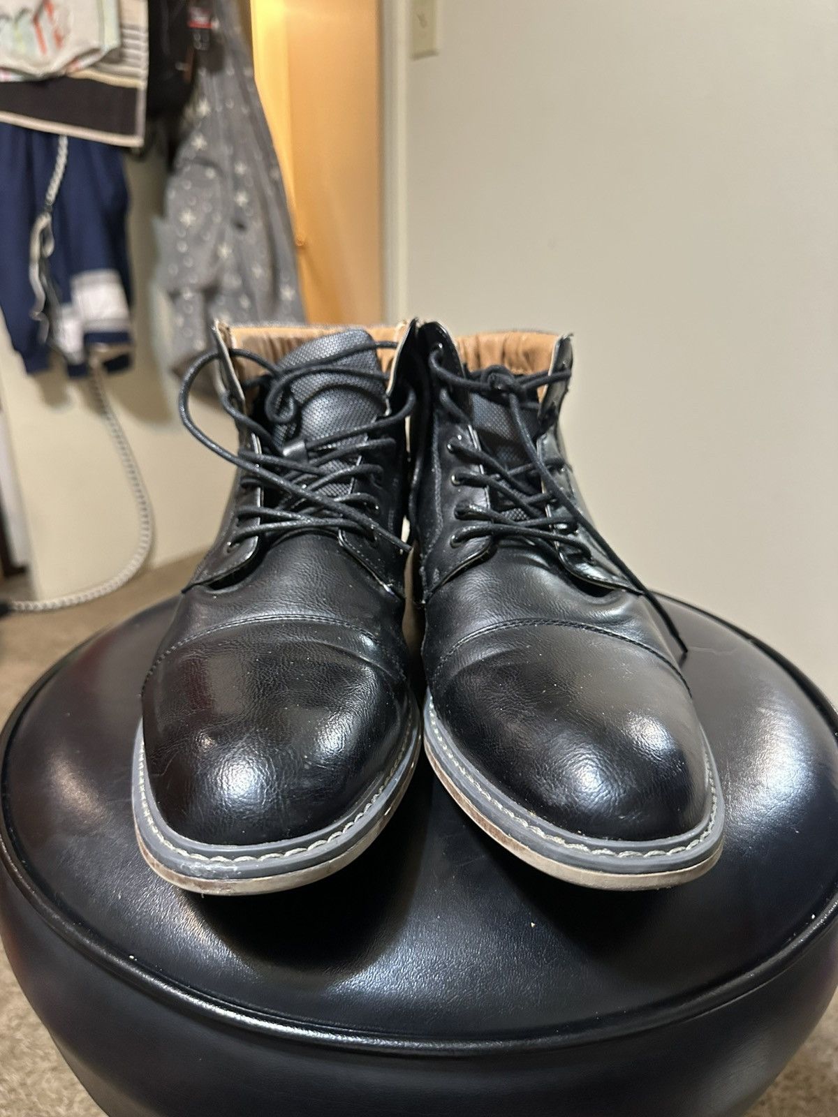 Steve Madden Vintage Steve Madden “triple black” boots 00s size 11.5 Size US 11.5 / EU 44-45 - 2 Thumbnail