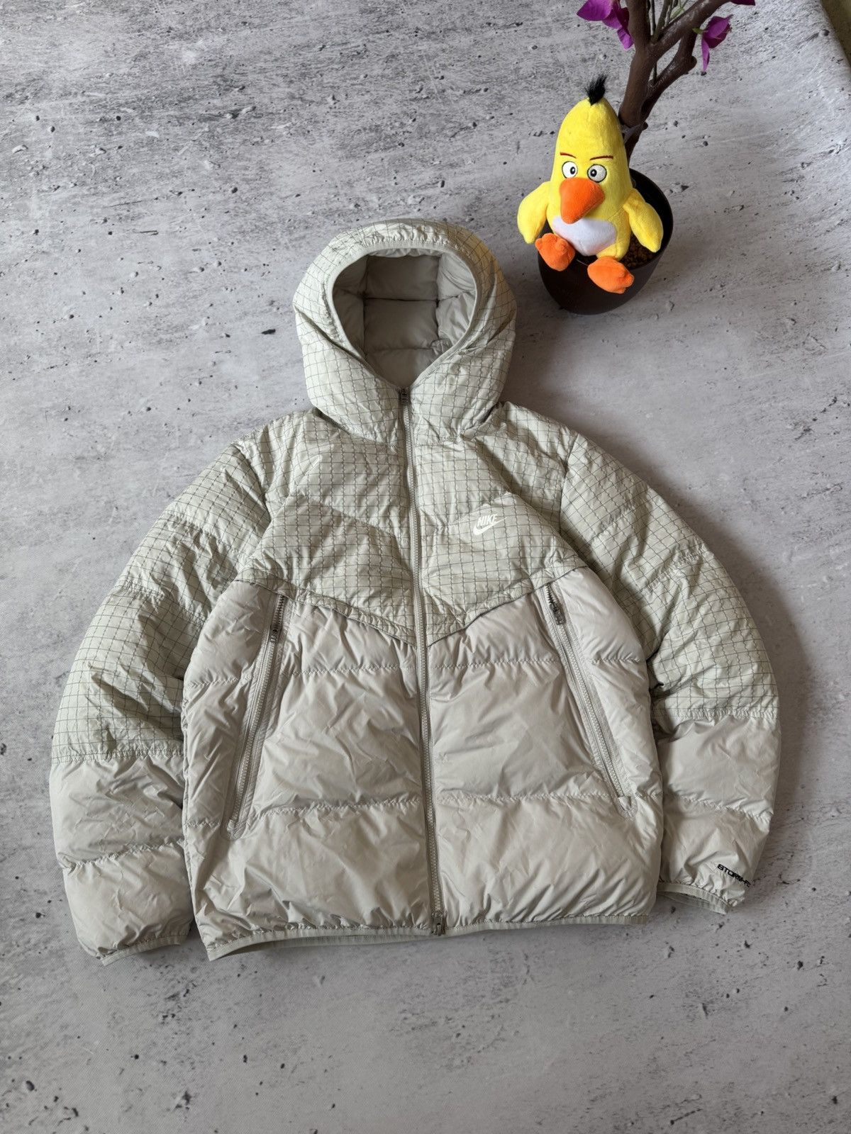 Japanese Brand × Nike NIKE VINTAGE PUFFER DOWN JACKET Size US M / EU 48-50 / 2 - 1 Thumbnail