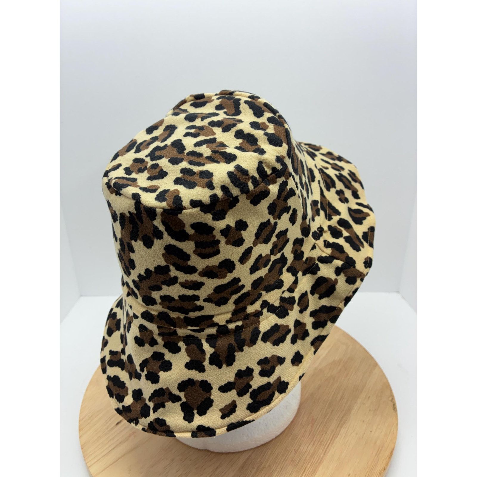 Other The Cheetah — Upcycled Cheetah Print Polyester Bucket Hat Size ONE SIZE - 6 Thumbnail