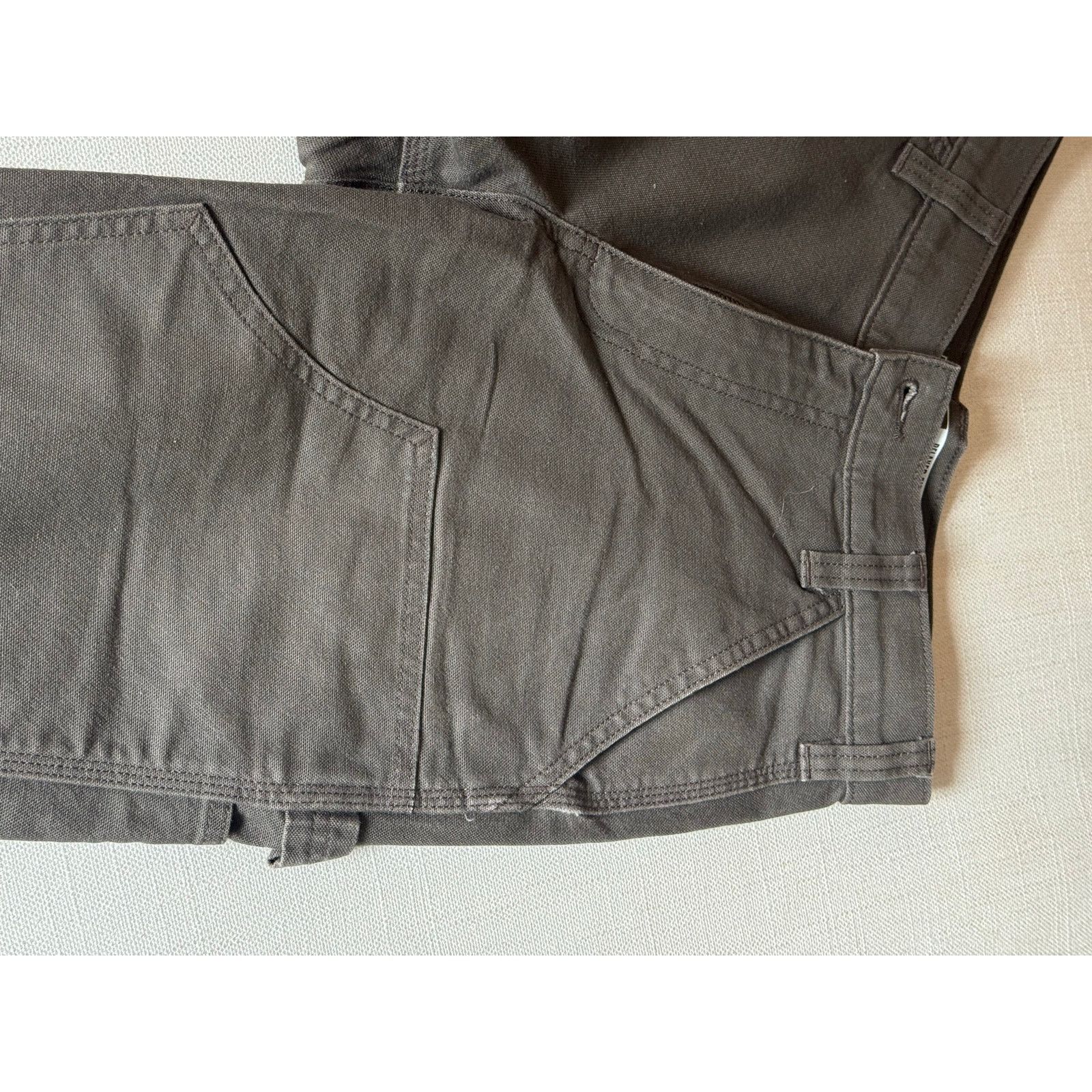 Carhartt Carhartt carpenter work pant - Brown (size 30) Size ONE SIZE - 5 Thumbnail