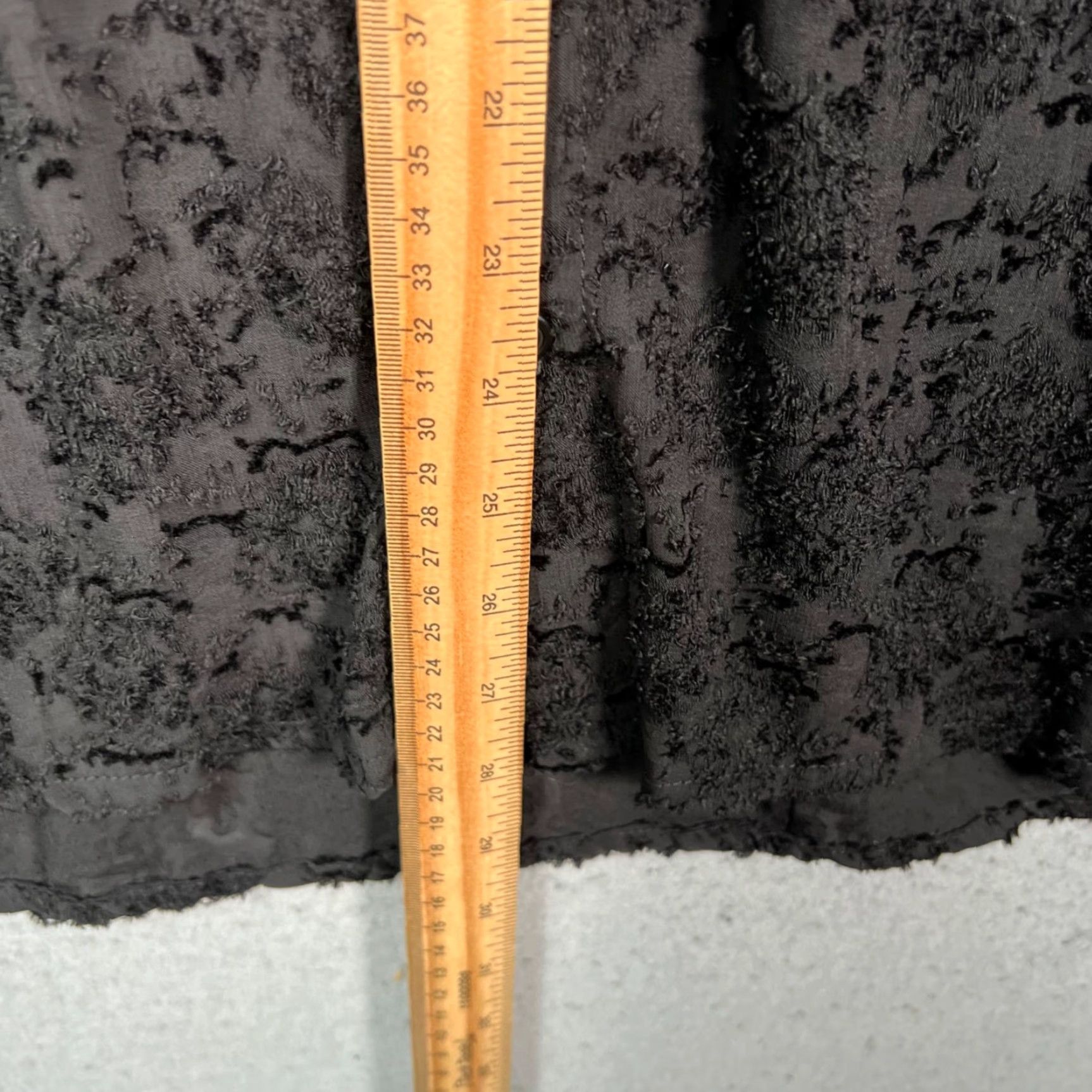 Vintage UMTC Studios Mens Medium Black Textured Button-Up Shirt Abstract Burnout Size US M / EU 48-50 / 2 - 6 Thumbnail