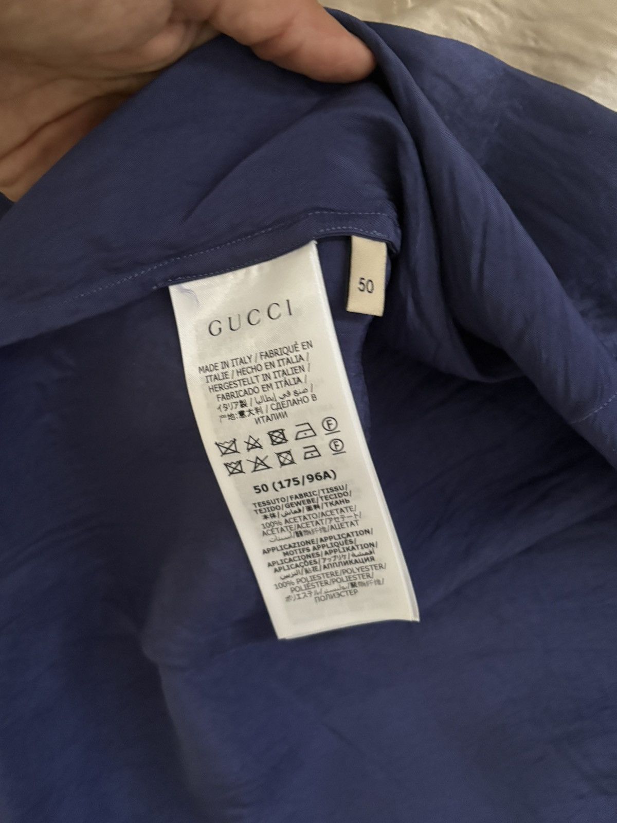 Gucci Gucci silk short sleeve Size US L / EU 52-54 / 3 - 2 Thumbnail