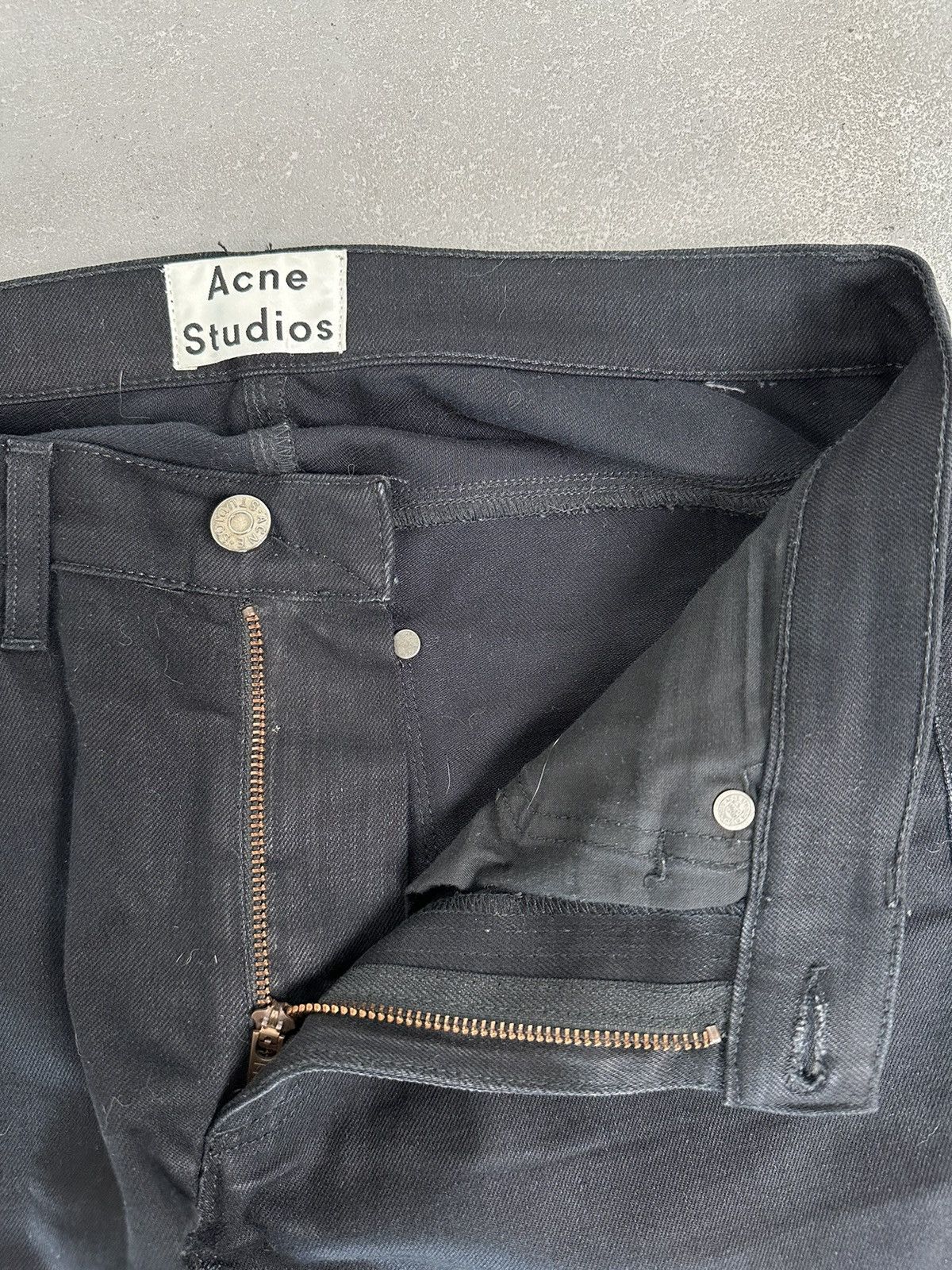 Acne Studios Acne Studios Max Cash Denim Jeans Size US 31 - 4 Thumbnail