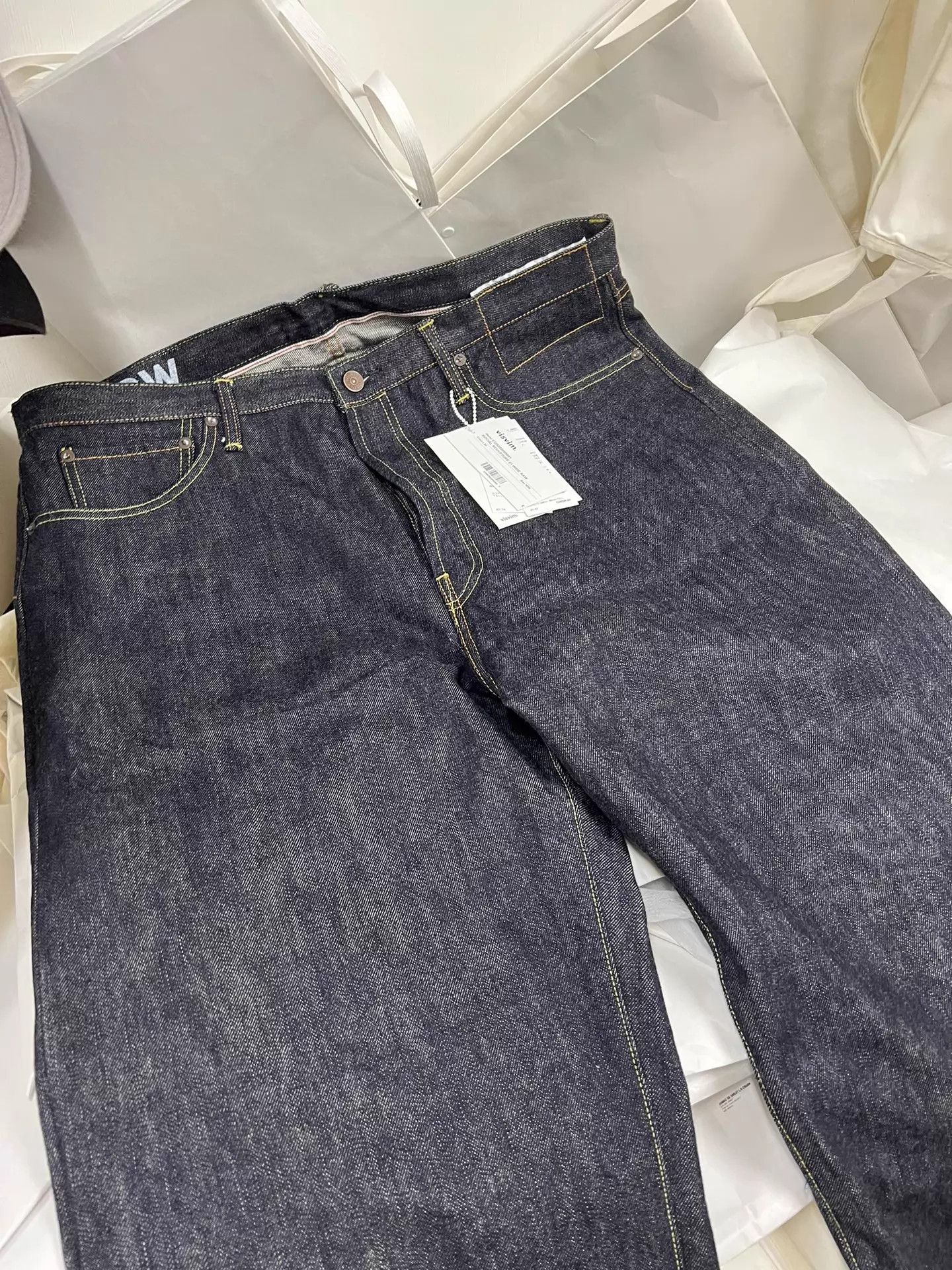 Visvim VISVIM SOCIAL SCULPTURE DENIM 01 WIDE DRY 01.3RW W36 L30 1W Size US 30 / EU 46 - 2 Thumbnail