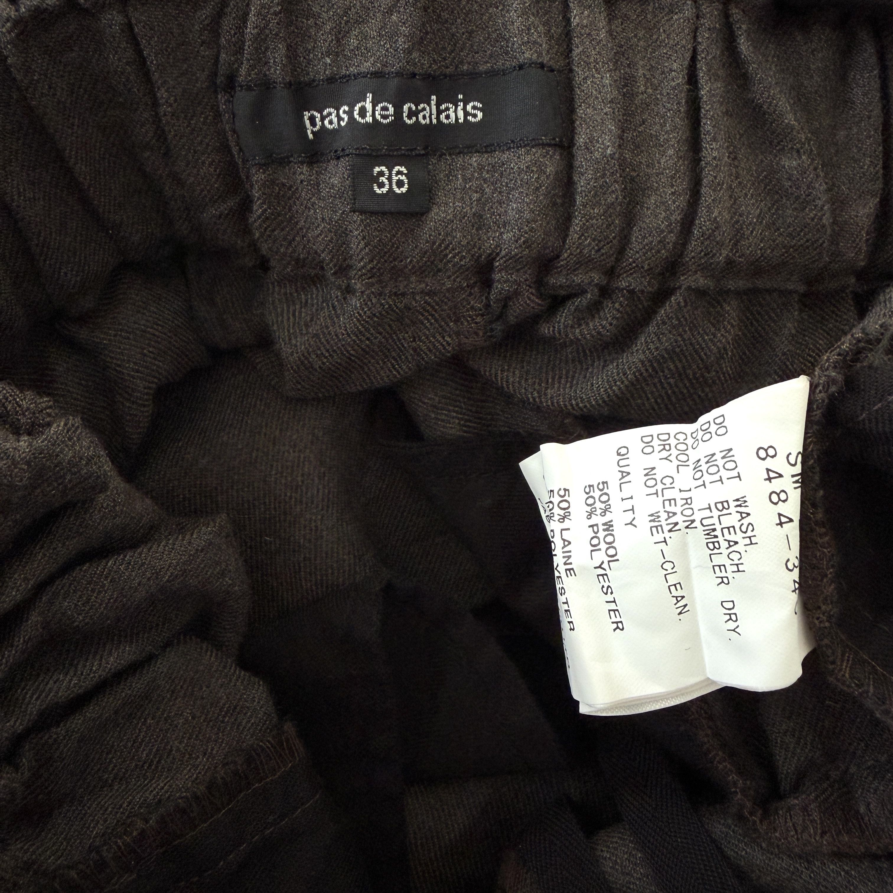 Pas de Calais PAS DE CALAIS wide-leg cropped trousers Size 26" / US 2 / IT 38 - 9 Thumbnail