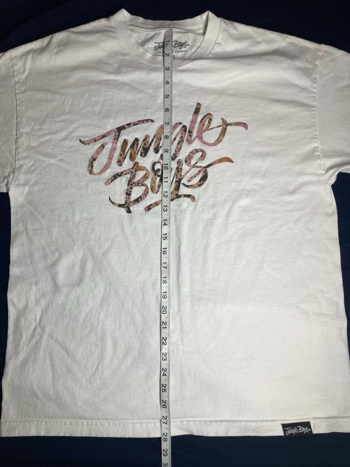 Other Men’s Size XL Jungle Boys White T-Shirt Pink Floral Logo Size US XL / EU 56 / 4 - 6 Thumbnail