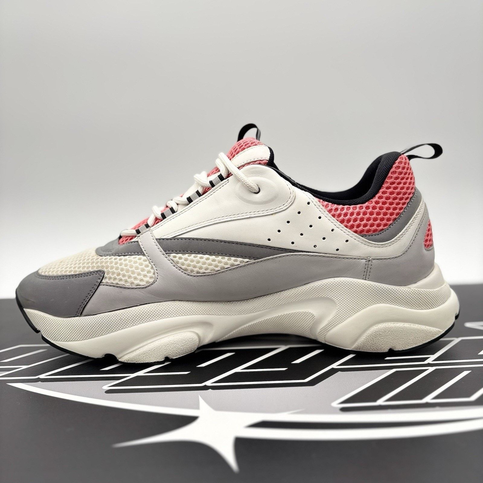 Dior Dior B22 ' White, Pink ' | GREAT CONDITION! Size US 13 / EU 46 - 4 Thumbnail