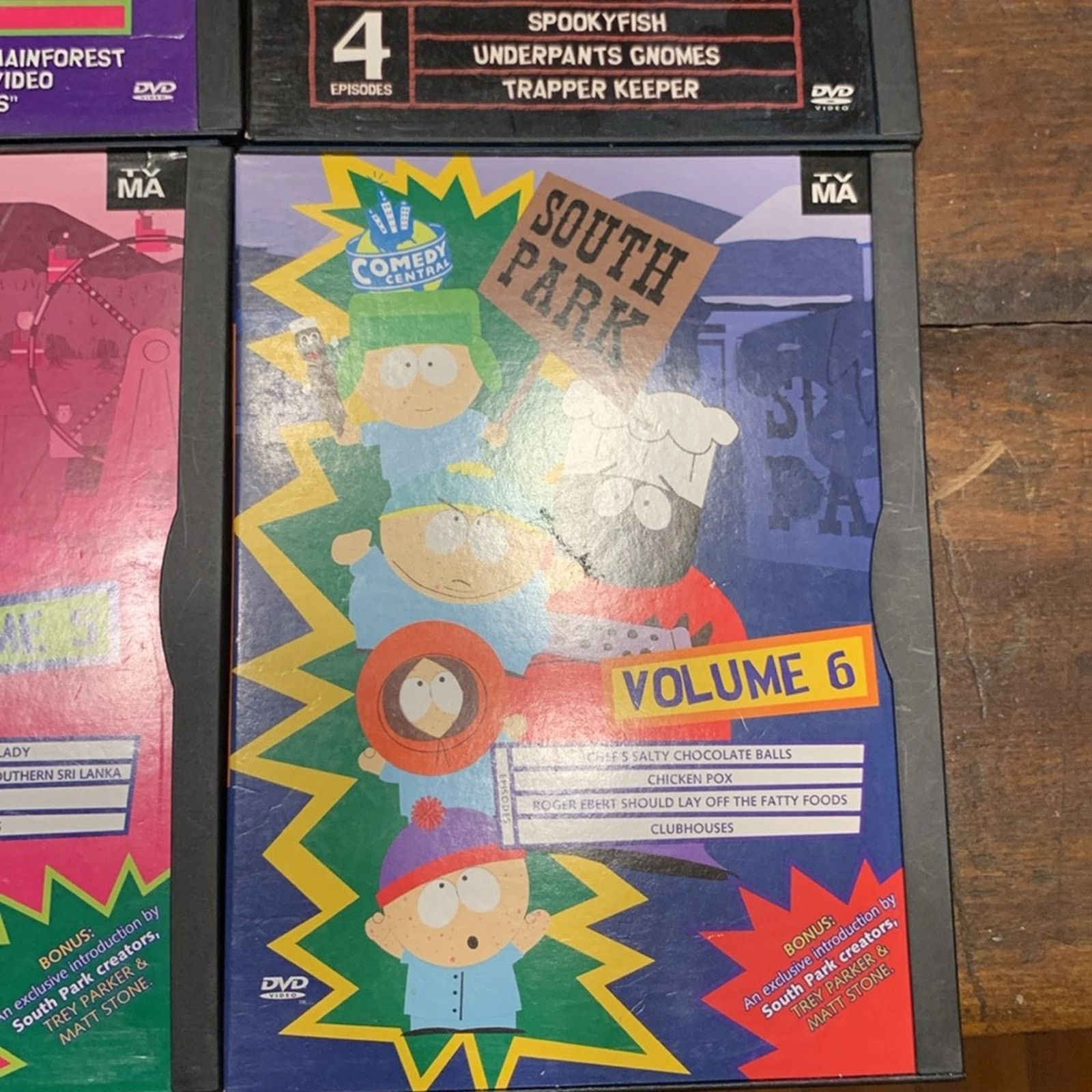 Vintage Bundle of 6 South Park DVD’s Size ONE SIZE - 7 Thumbnail