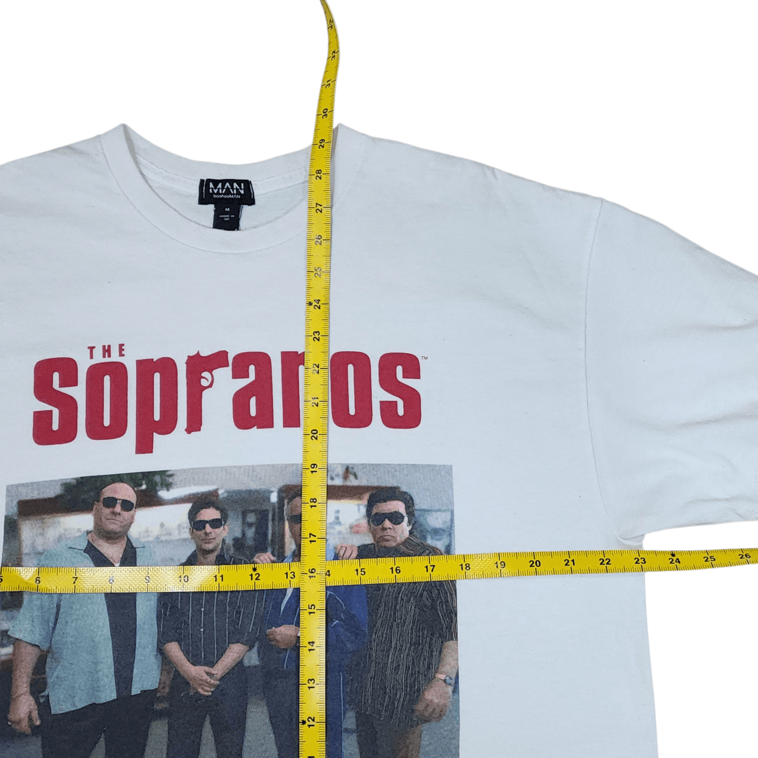 Other Rare The Sopranos T Shirt 99 00 HBO BoohooMAN Made In UK Size US XL / EU 56 / 4 - 6 Thumbnail