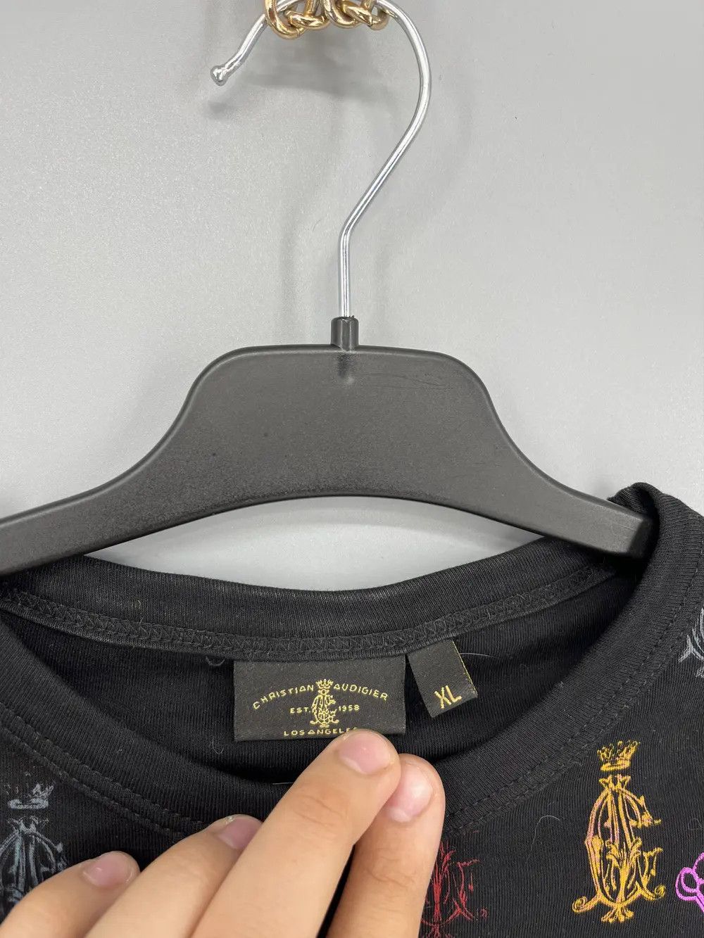 Affliction Ed Hardy Christian Audigier Affliction Made in USA Tshirt Size XL / US 12-14 / IT 48-50 - 9 Thumbnail