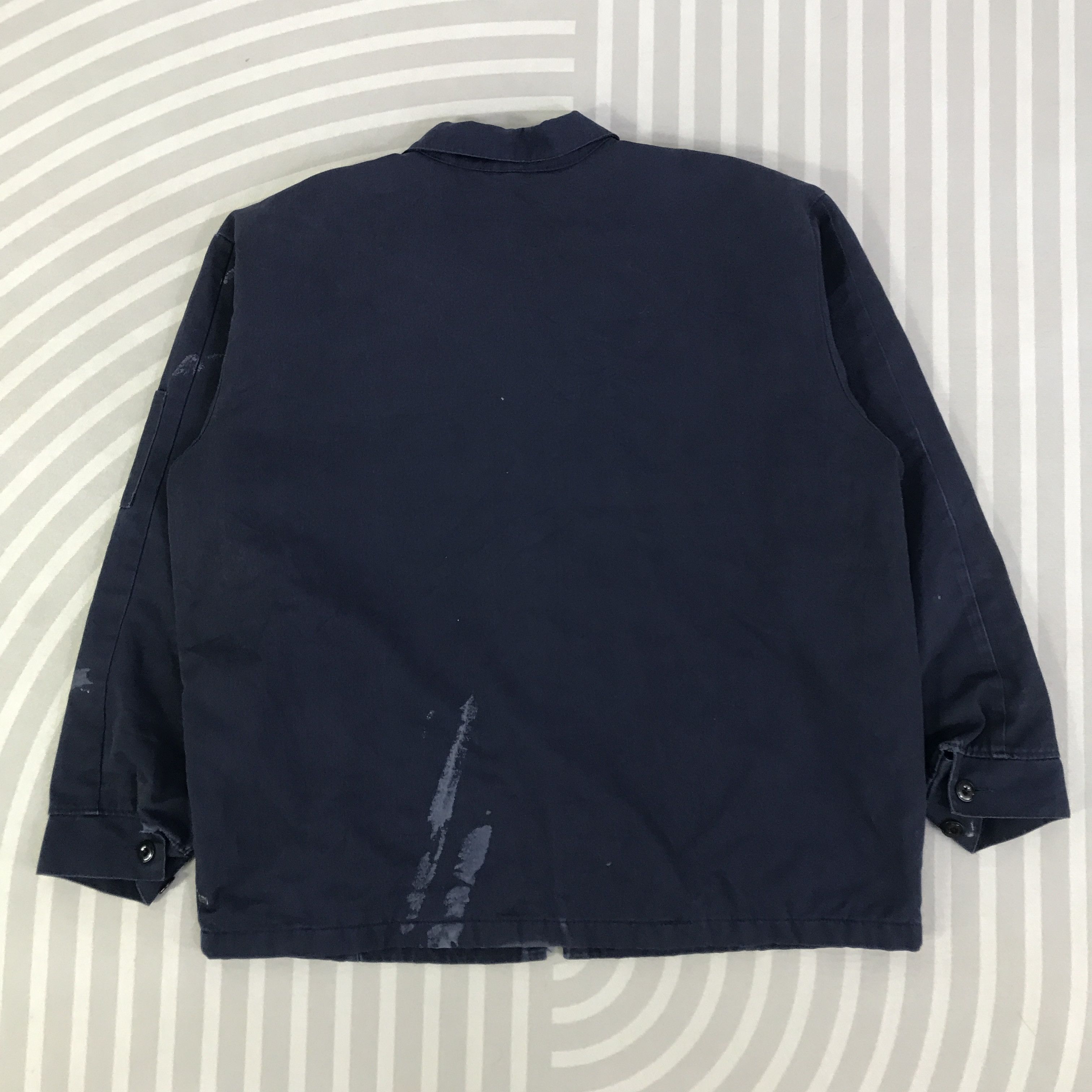 Cintas Vintage Roberts Cintas Workers uniform Jacket K126B11 Size US L / EU 52-54 / 3 - 3 Thumbnail