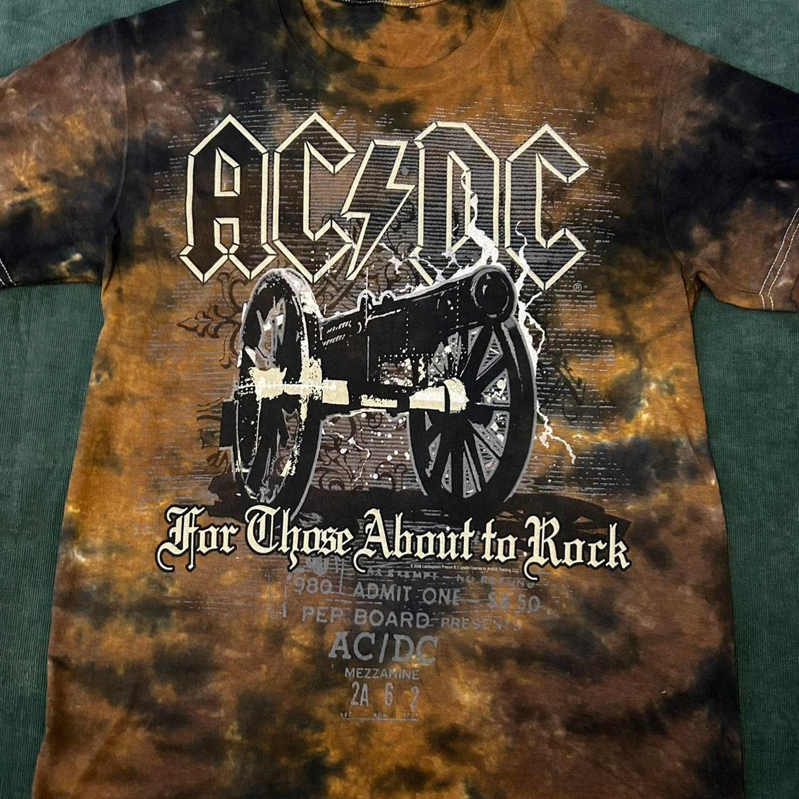 Other Y2k acdc acid wash tee Size US S / EU 44-46 / 1 - 2 Thumbnail
