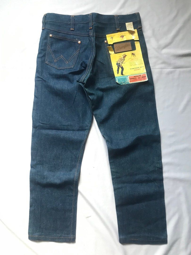 Wrangler Vintage 50’s 60's Wrangler Denim Pants Size US 31 - 1 Thumbnail