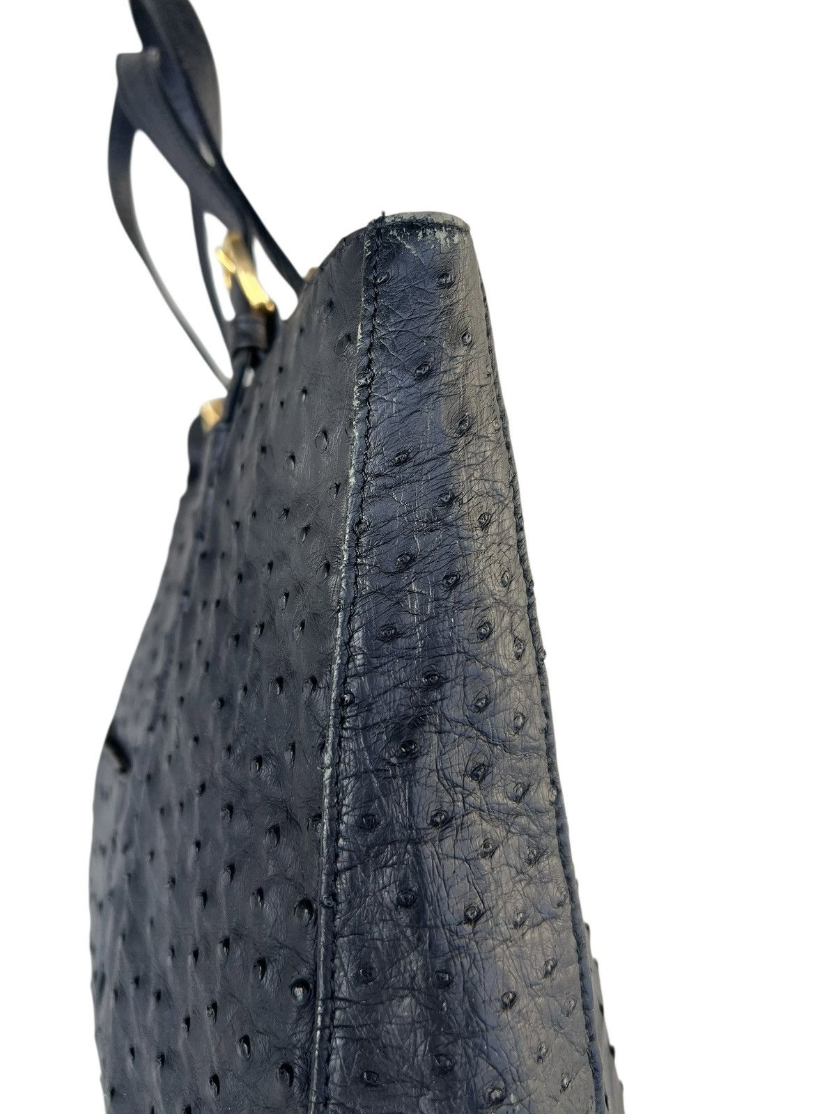 Leather Archive JRA Japan Ostrich Leather Tote Bag Size ONE SIZE - 15 Thumbnail