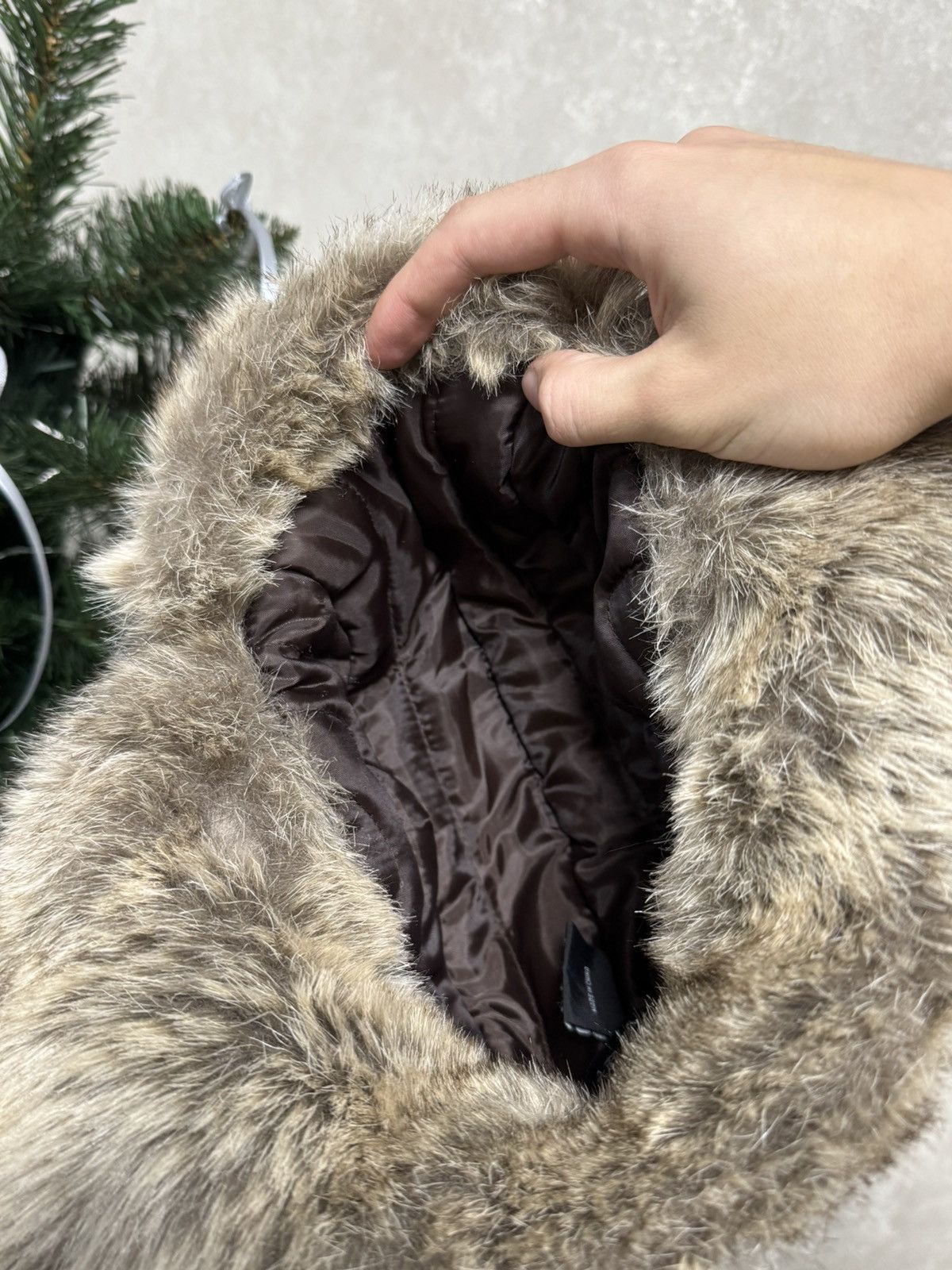 Other Vintage military fur Y2K hype fluffy ushanka hat punk Size ONE SIZE - 7 Thumbnail