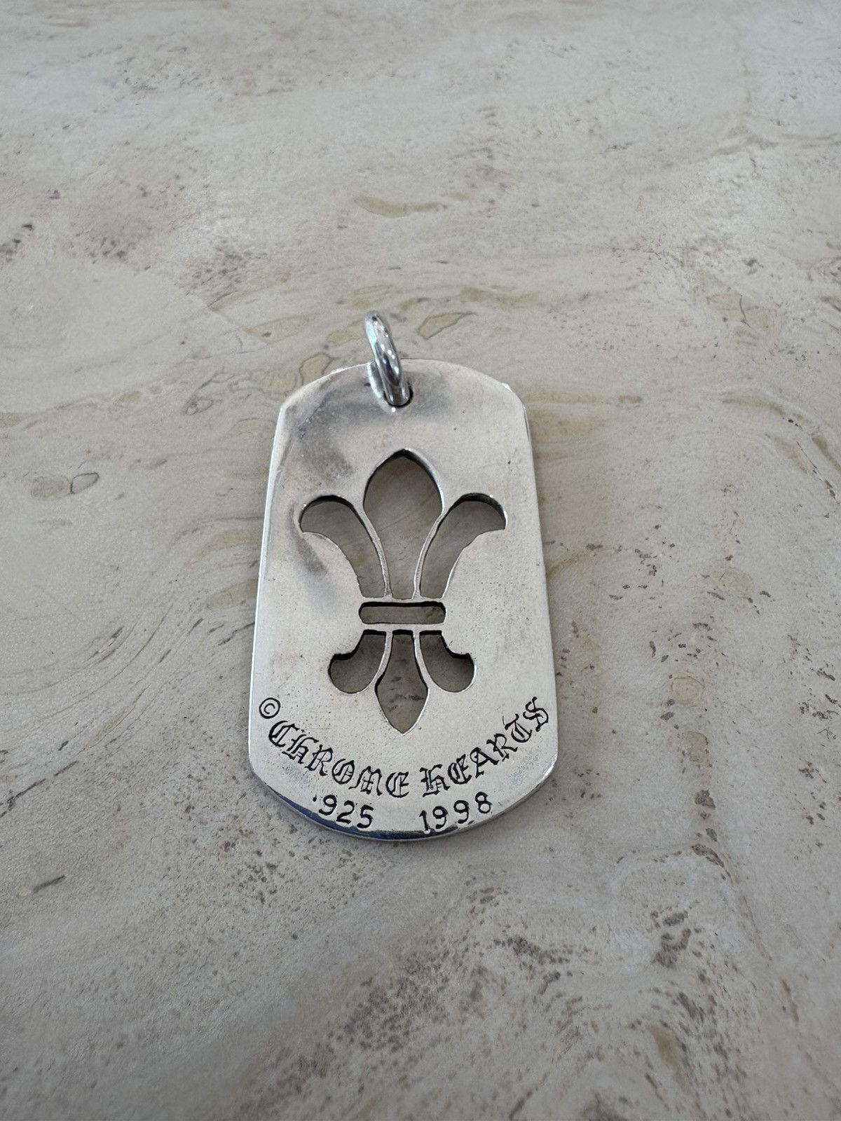 Chrome Hearts Chrome Hearts Fleur Dog Tag Pendant Size ONE SIZE - 1 Thumbnail