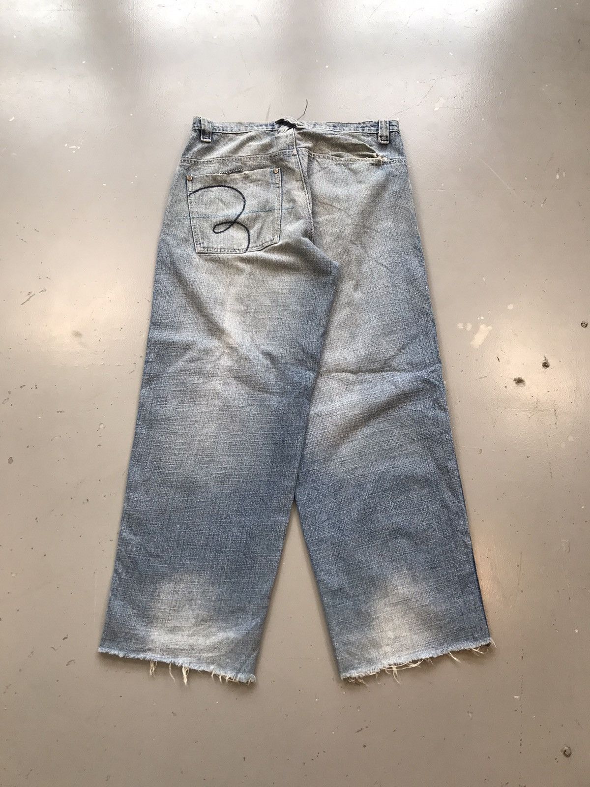 Vintage Vintage LOT29 bunny 🐰 printed distressed denim Size US 32 / EU 48 - 10 Thumbnail