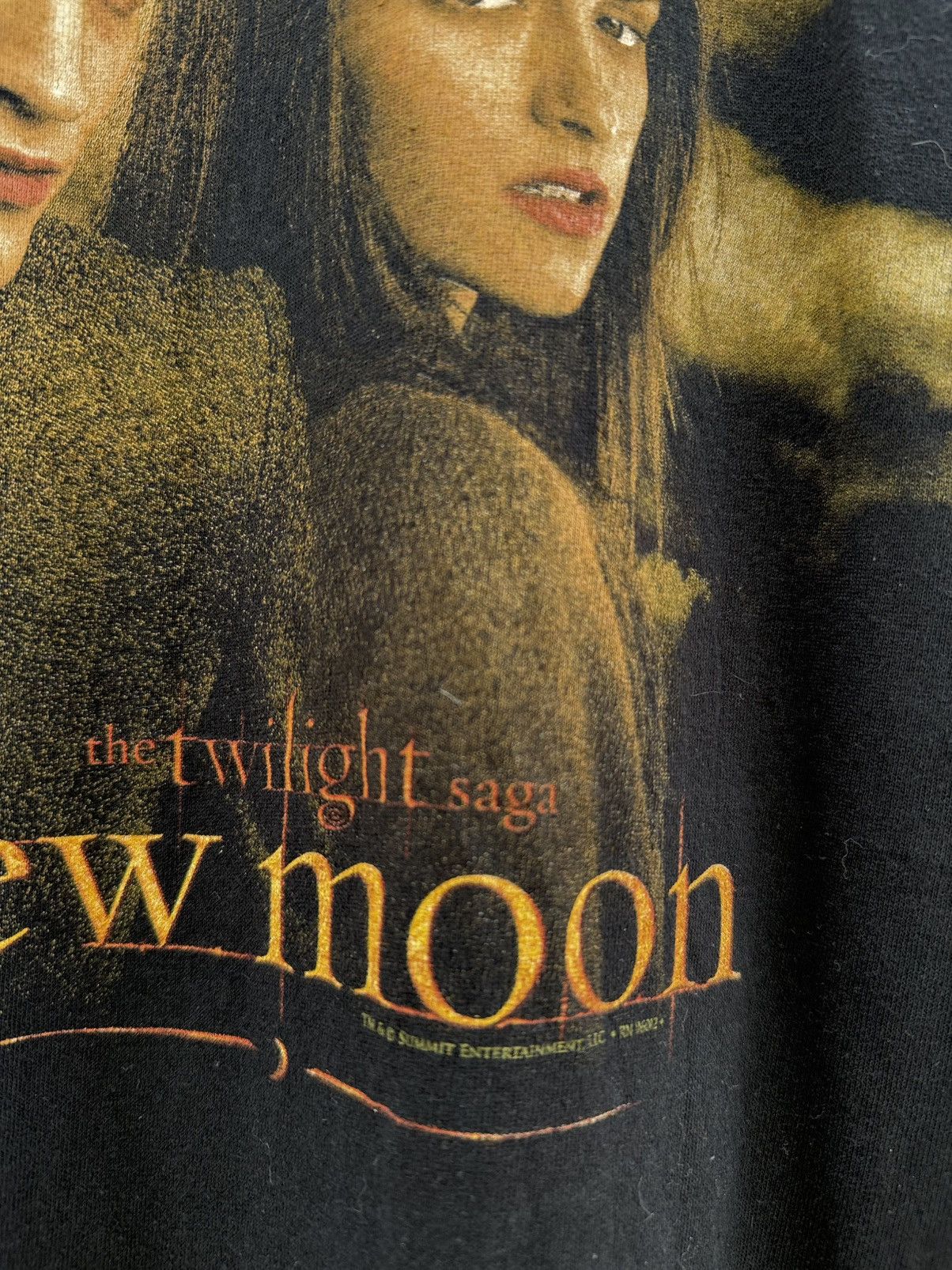 Expert Horror Vintage Movie The Twilight Saga New Moon Faded Tee Size US M / EU 48-50 / 2 - 3 Thumbnail