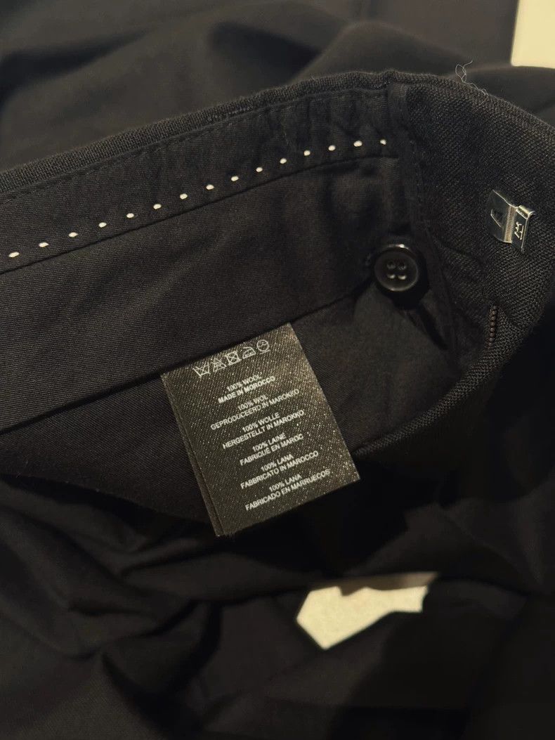 Dries Van Noten dries van noten Black wool casual pants Size US 32 / EU 48 - 5 Thumbnail