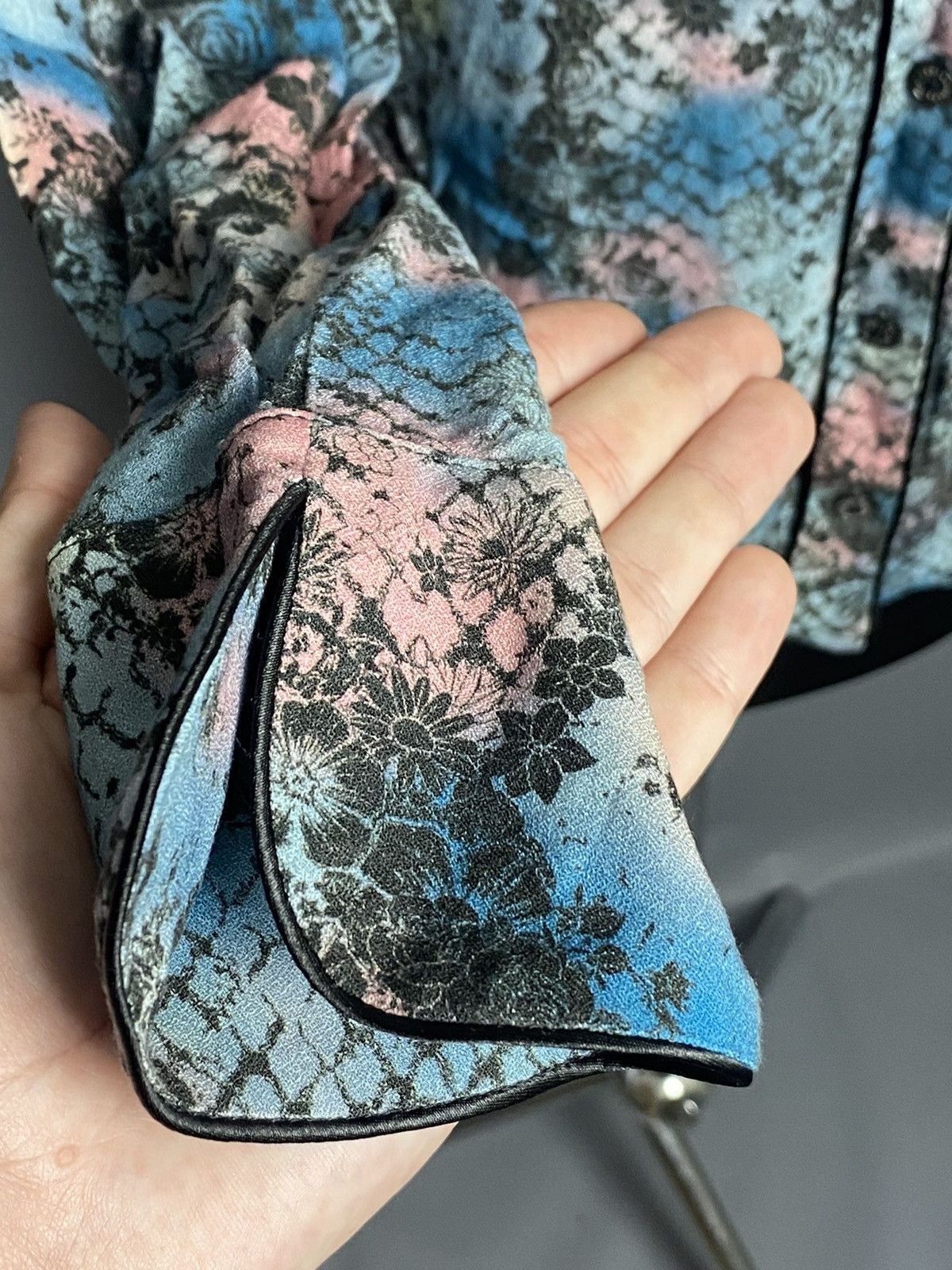 Zadig & Voltaire ZADIG & VOLTAIRE Tacha Button Down Shirt Snakeskin Women's L Size L / US 10 / IT 46 - 9 Thumbnail
