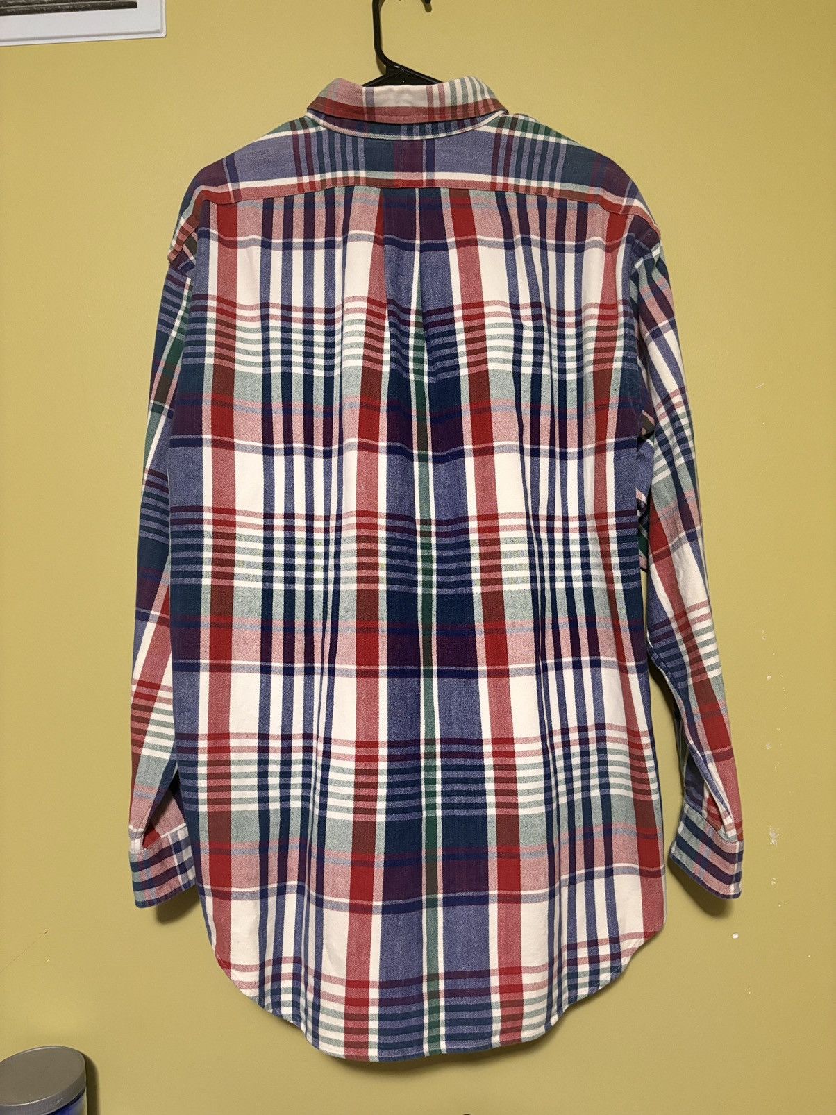 Ralph Lauren Ralph Lauren Shirt Mens L Colorful Madras Plaid Long Sleeve Size US L / EU 52-54 / 3 - 2 Thumbnail