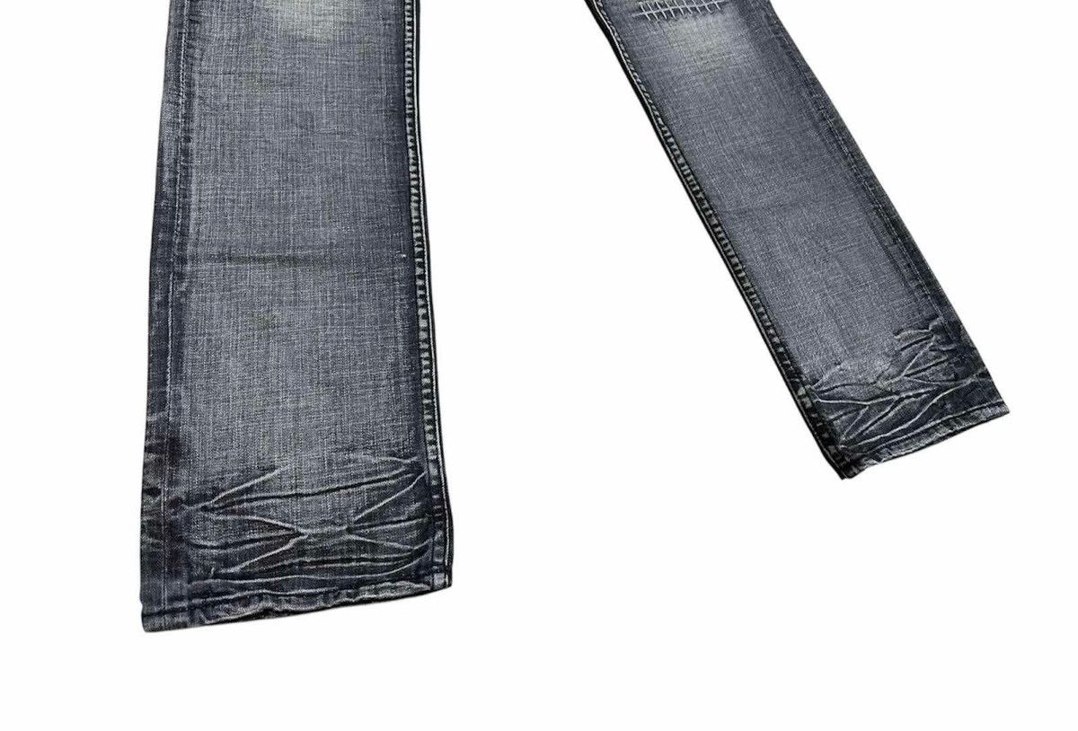 Hysteric Glamour × Japanese Brand × Seditionaries 🔥Y2K Archived Edge Rupert Distressed Patchwork Denim Punk Size US 32 / EU 48 - 6 Thumbnail