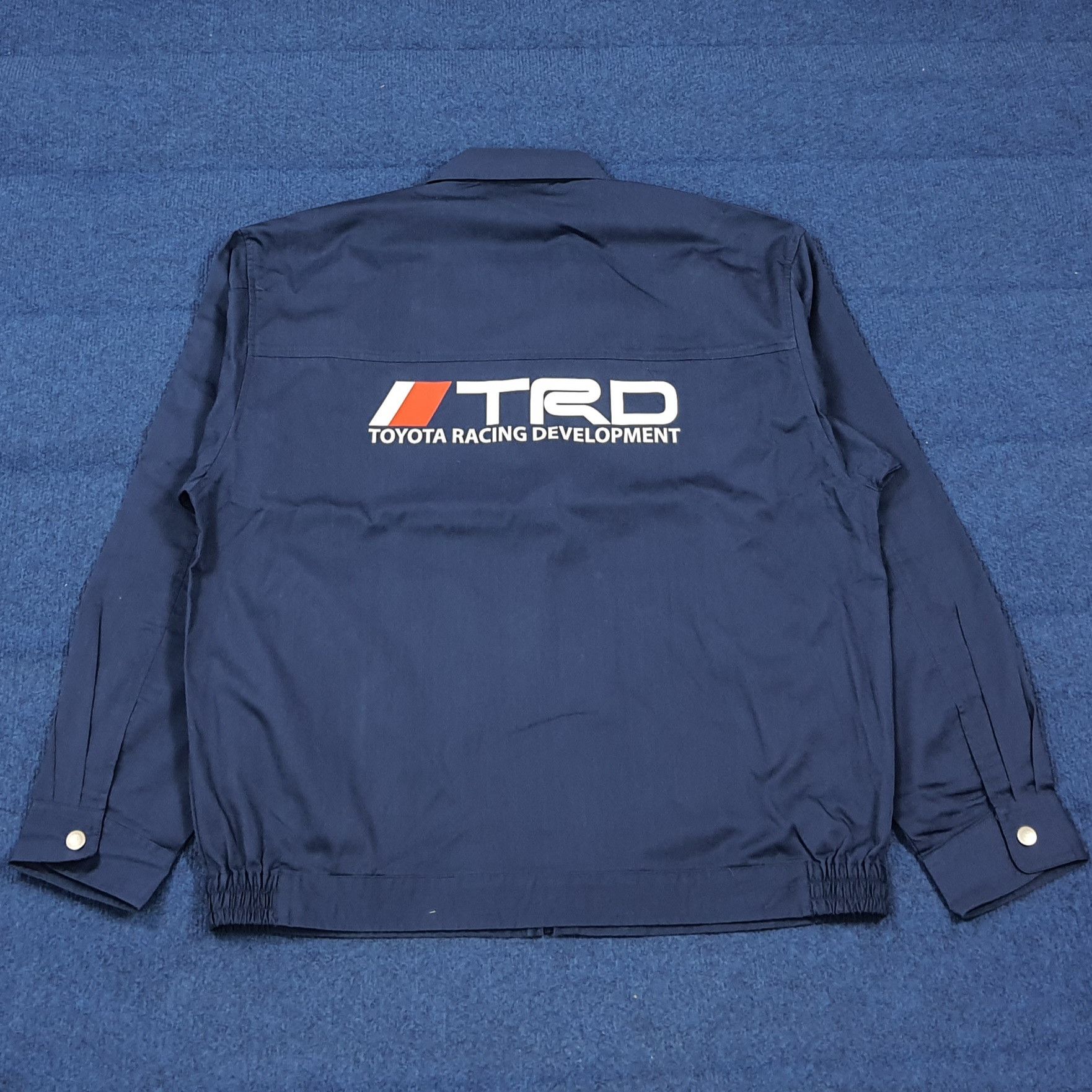 Japanese Brand Vintage TRD Toyota Motor Sports Custom Logo Jacket C289N9 Size US L / EU 52-54 / 3 - 1 Thumbnail