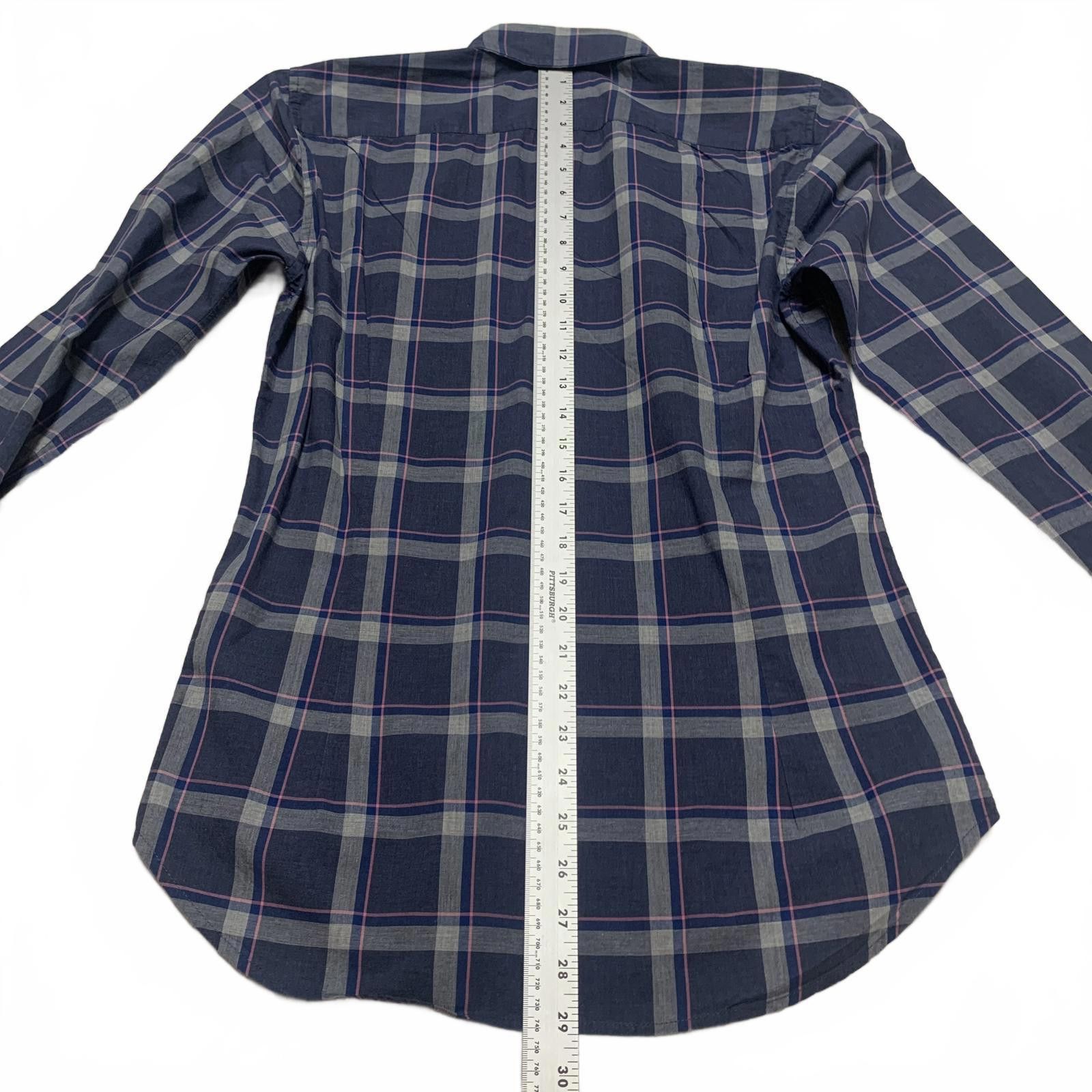 Bonobos Bonobos Men's Size Small Blue Tailored Fit Plaid Shirt Size US S / EU 44-46 / 1 - 5 Thumbnail