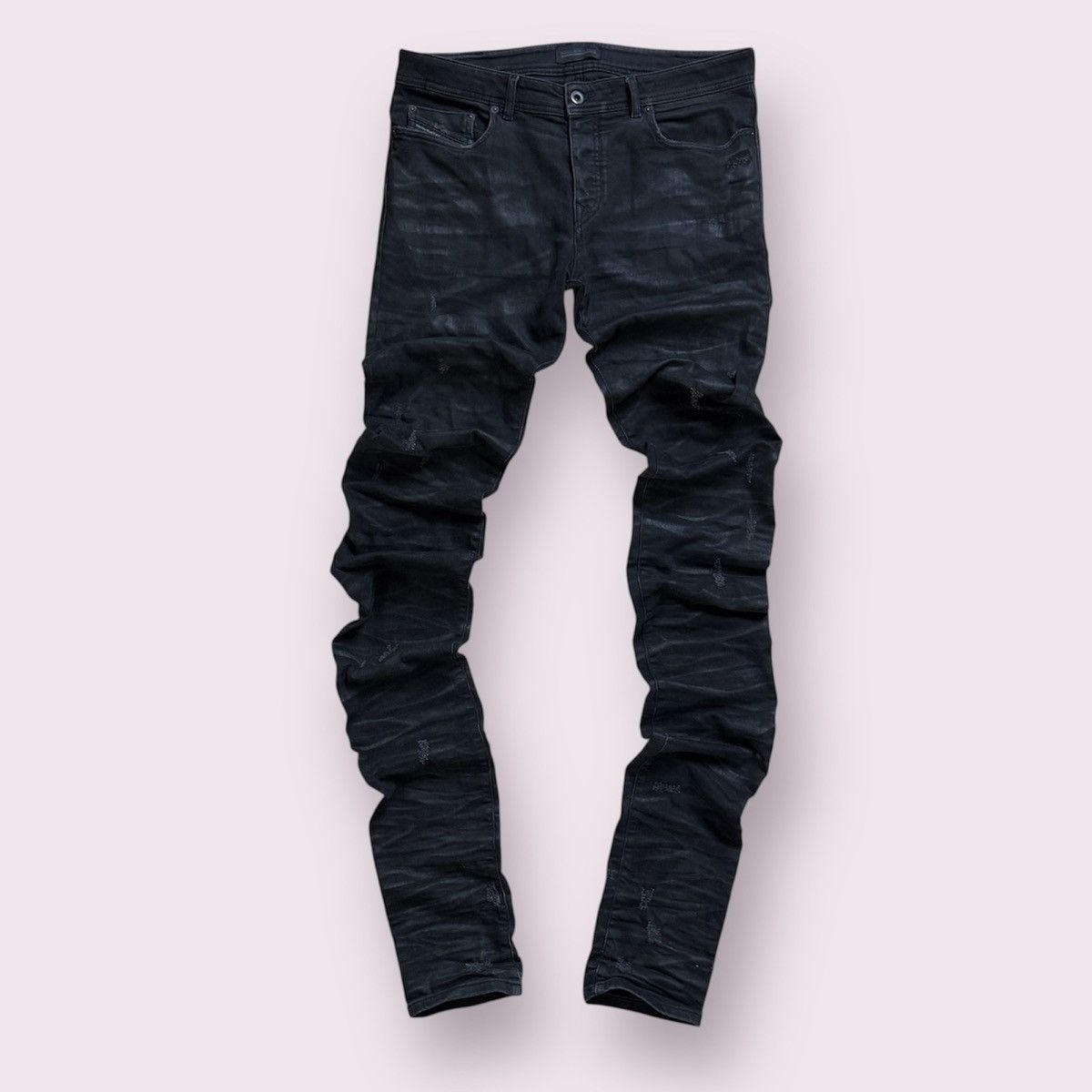 Diesel Black Gold Diesel black gold type 2614 comfort stretch black denim Size US 34 / EU 50 - 2 Thumbnail