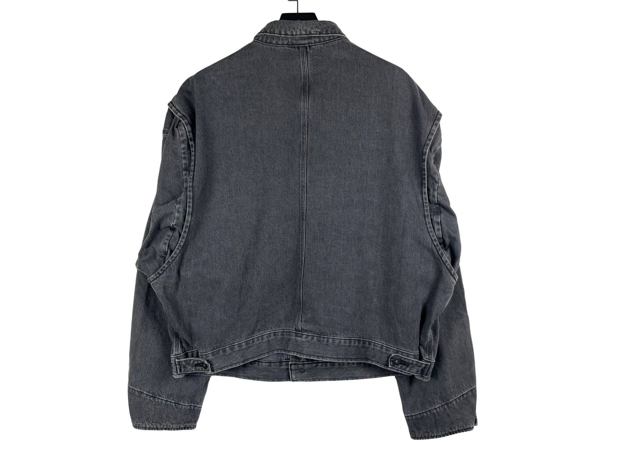 Yeezy Yeezy Season 5 Washed Denim Jacket XL Size US XL / EU 56 / 4 - 2 Thumbnail