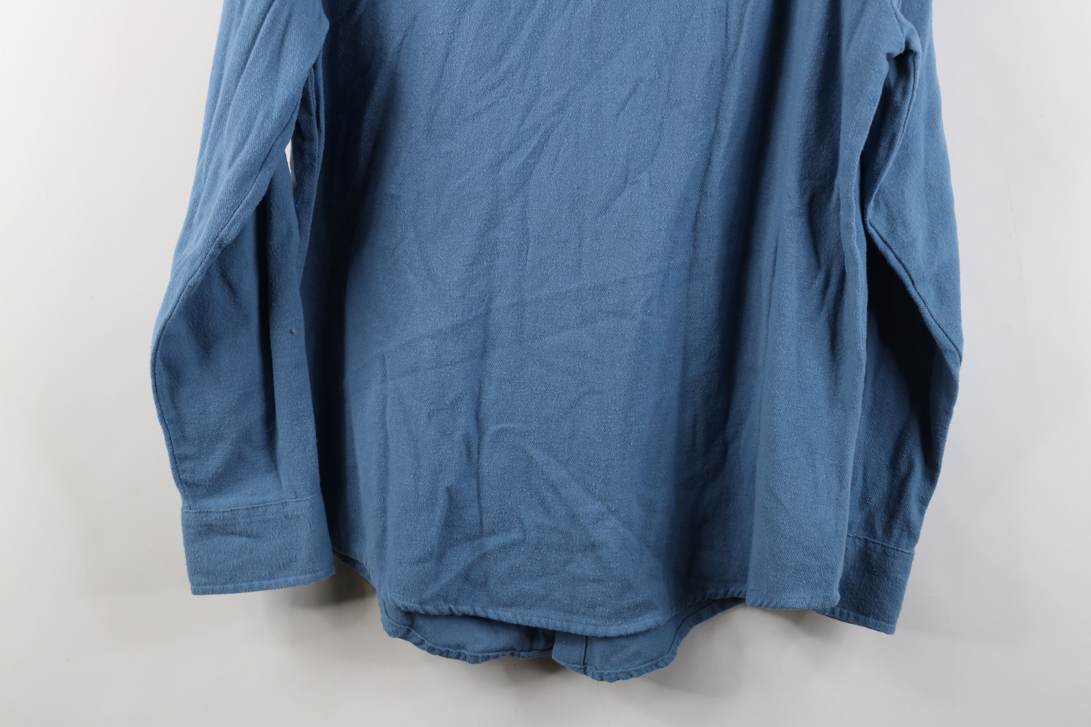 Vintage Vintage 90s Streetwear Twill Snap Button Collared Shirt Size US M / EU 48-50 / 2 - 10 Thumbnail