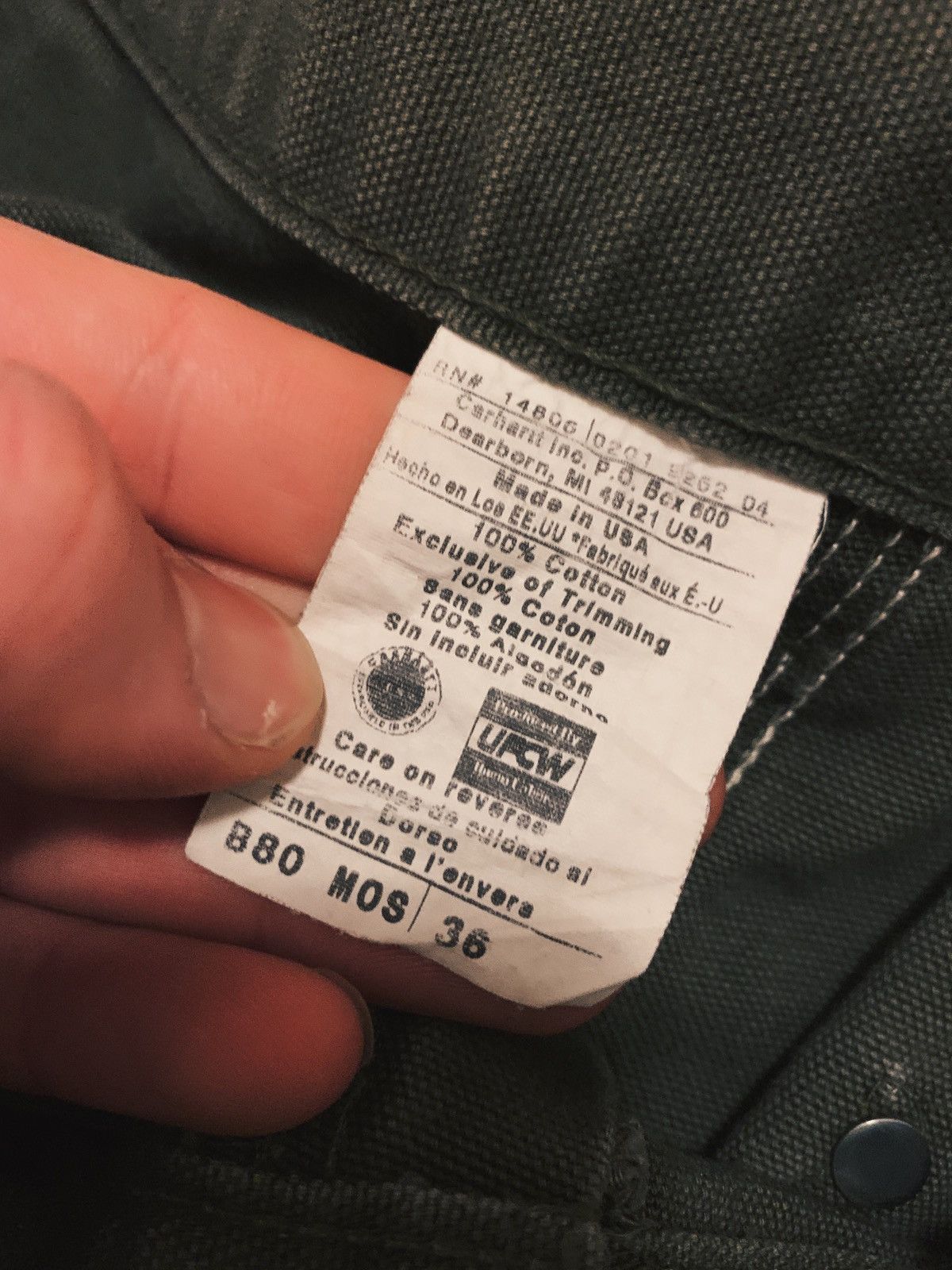 Carhartt Carhartt B80 Shorts Moss Green Size US 36 / EU 52 - 3 Thumbnail