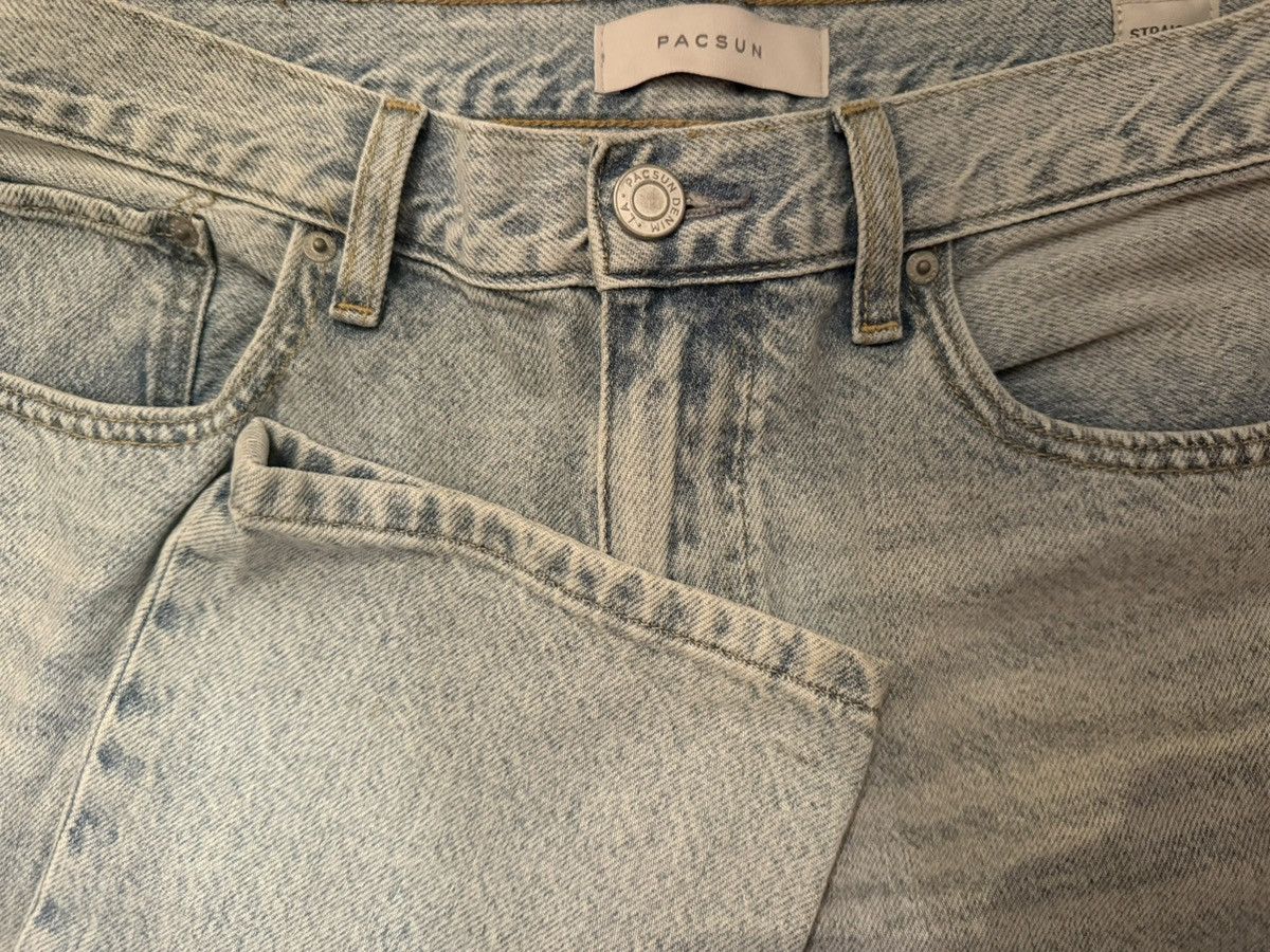Pacsun Pacsun Denim Straight 32x32 Jeans Size US 32 / EU 48 - 7 Thumbnail