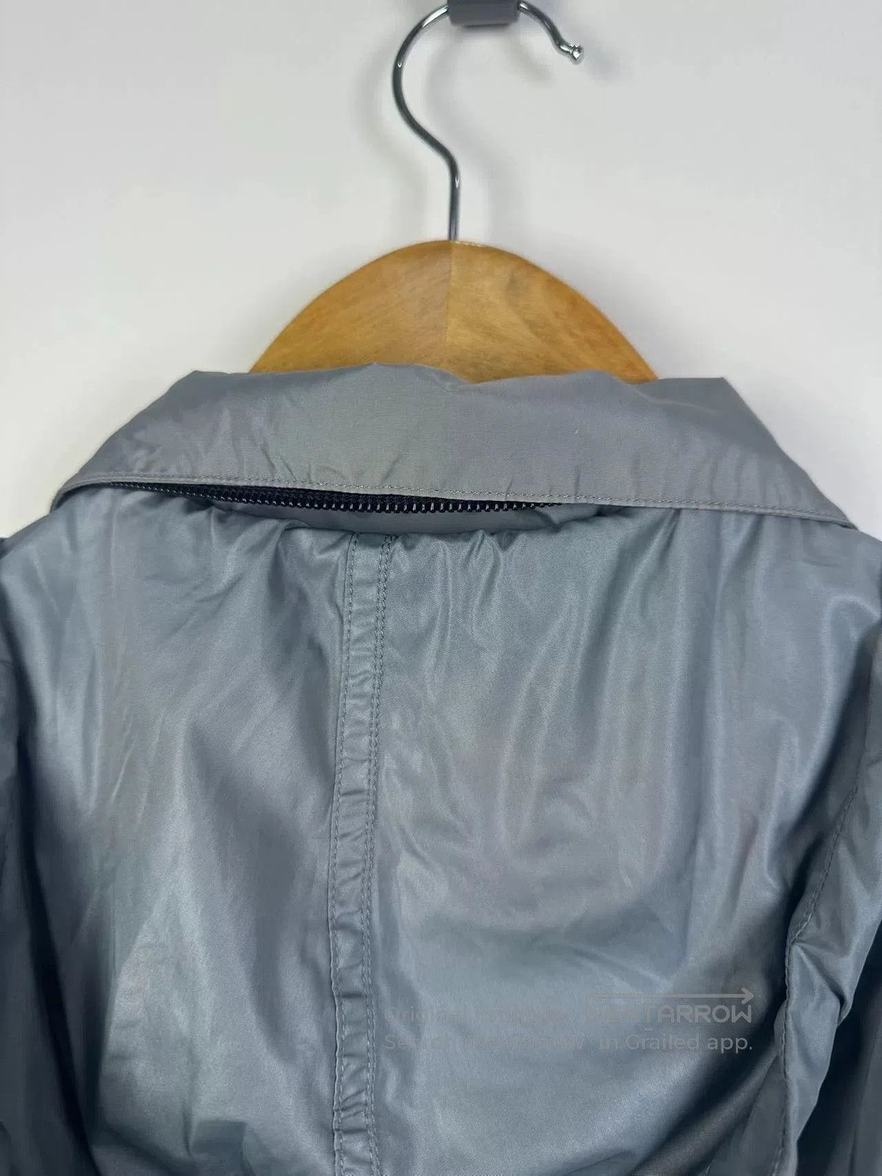 Balenciaga Balenciaga Gray Coat with Tuckable Hat. Size XXS / US 00 / IT 34 - 5 Thumbnail